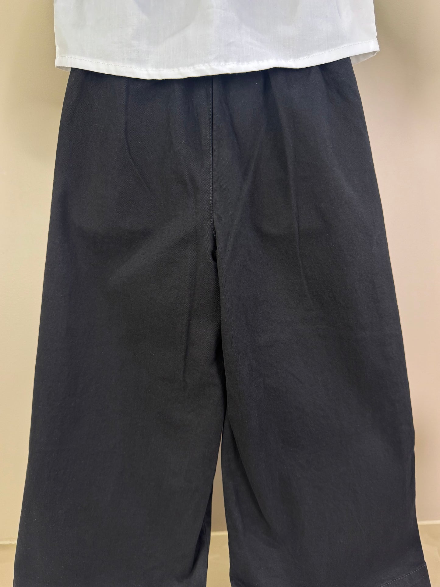 Conjunto Infantil Trio Bordado Camisa Mini Laço Veludo, Jaqueta Babadinho e Calça Reta - Pituchinhus