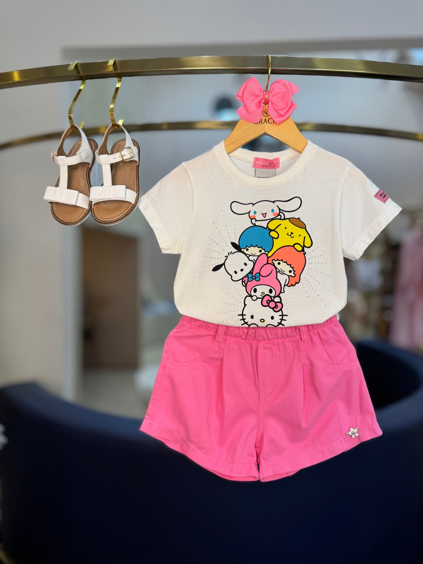 Blusa Infantil Hello Kitty Friends - Momi