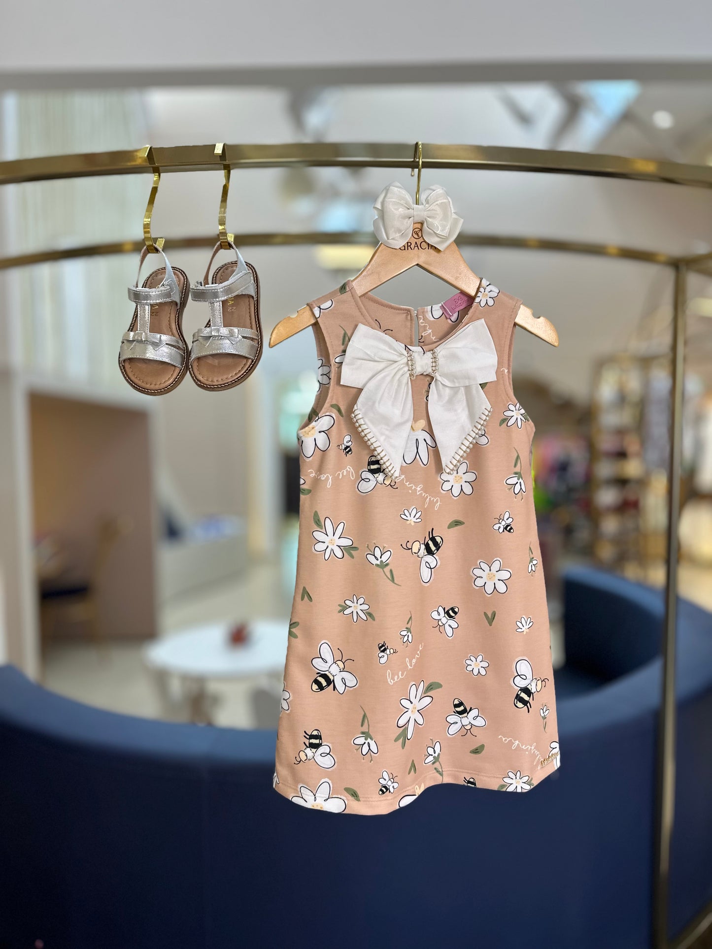 Vestido Infantil Abelhinha - Luluzinha
