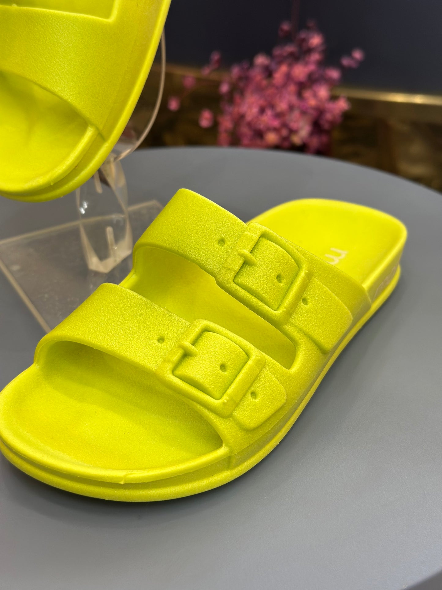 Sandália Infantil Birken Lima Neon - Momi