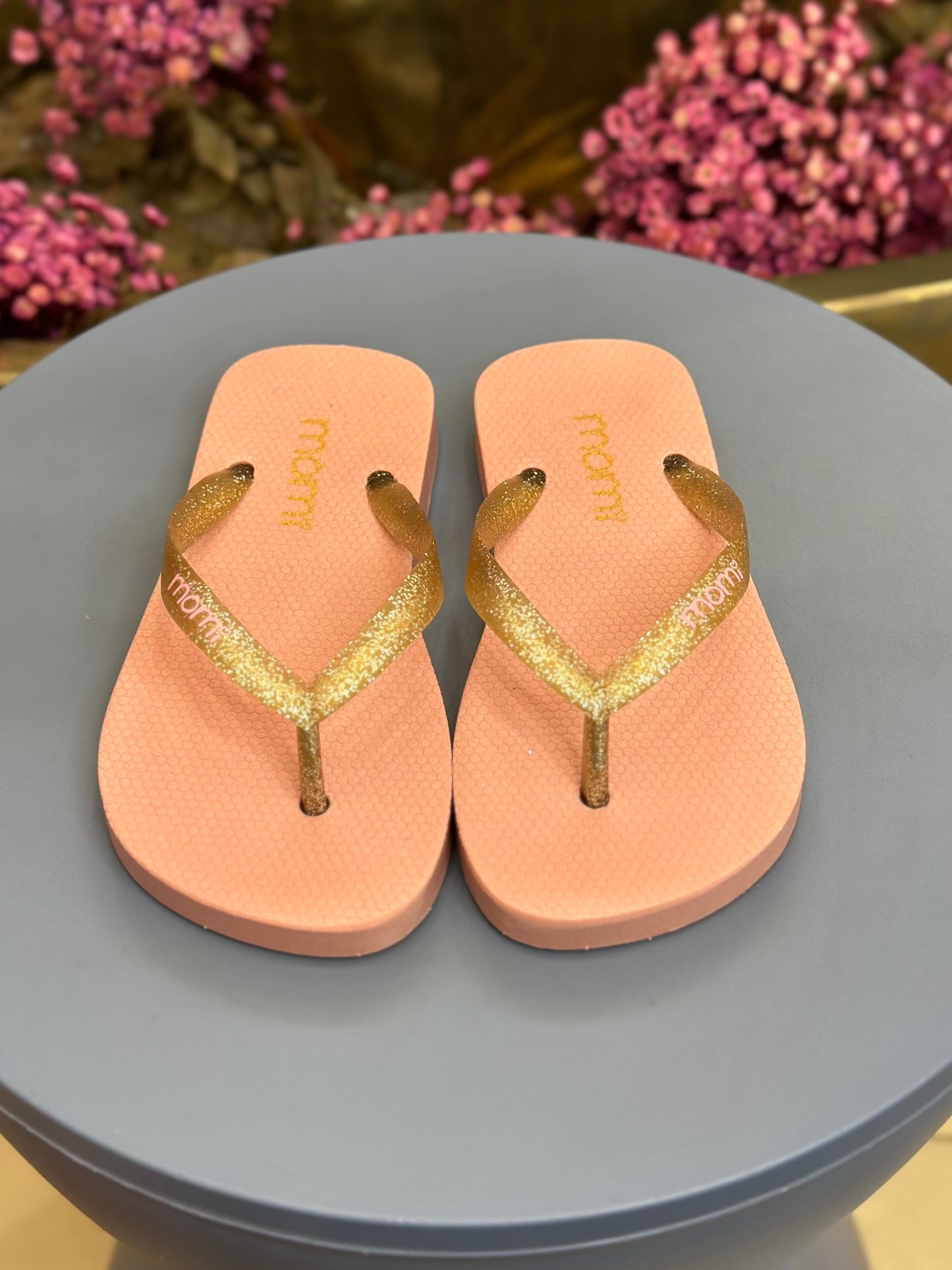 Chinelo Infantil Flip Rosa Neon - Momi