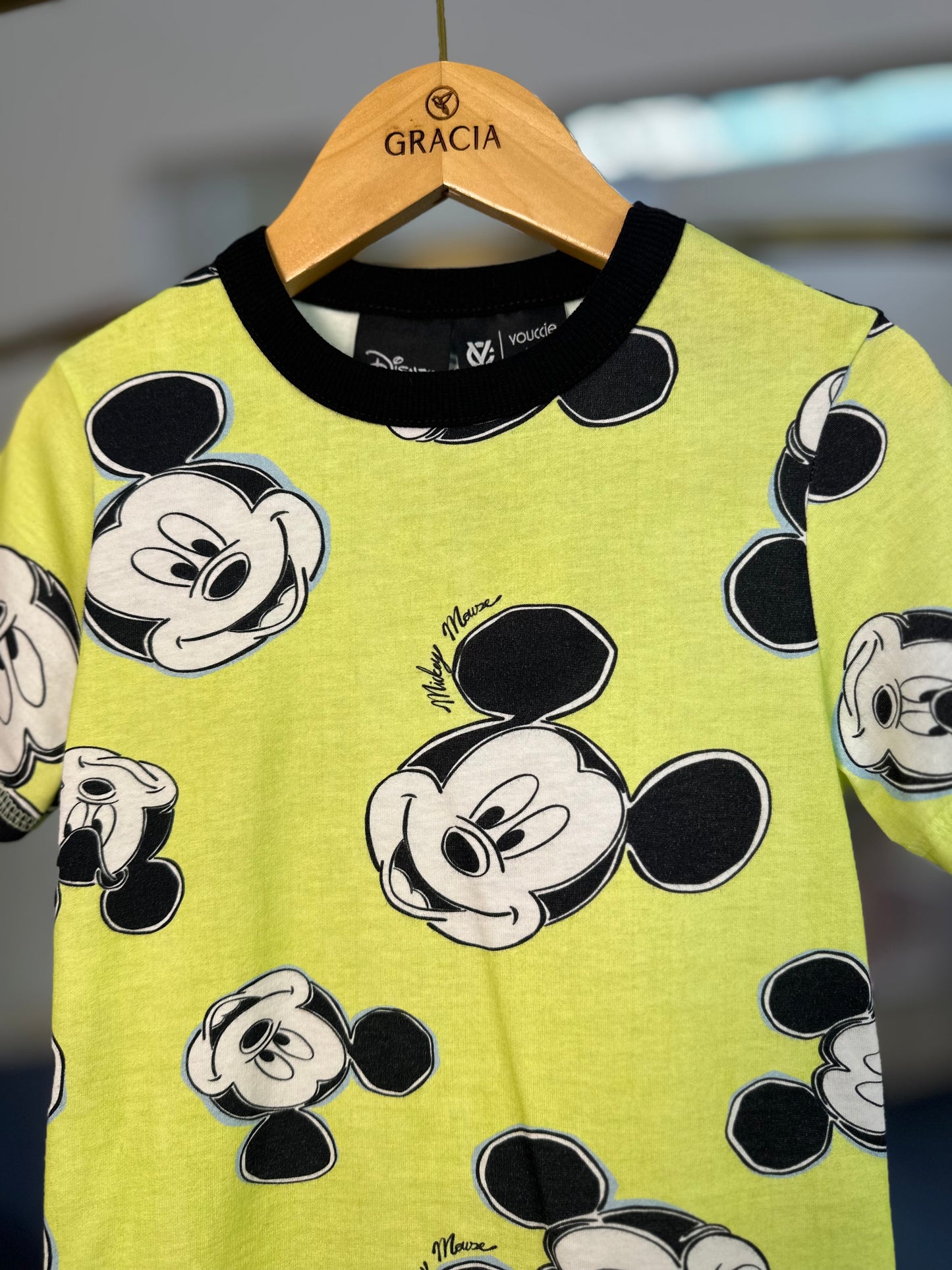 Conjunto Infantil Jardineira e T-Shirt Mickey Emoções - Youccie