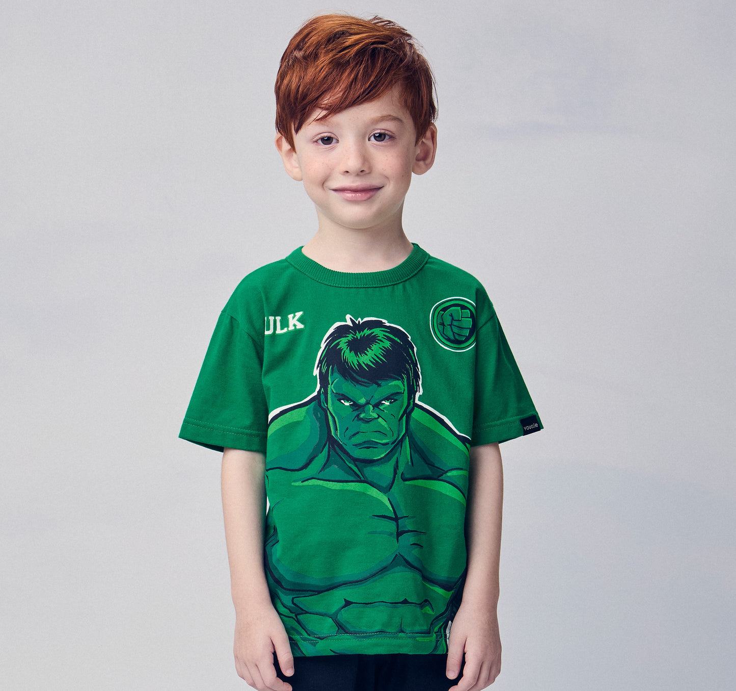 Camiseta Infantil Hulk Licenciada Marvel - Youccie