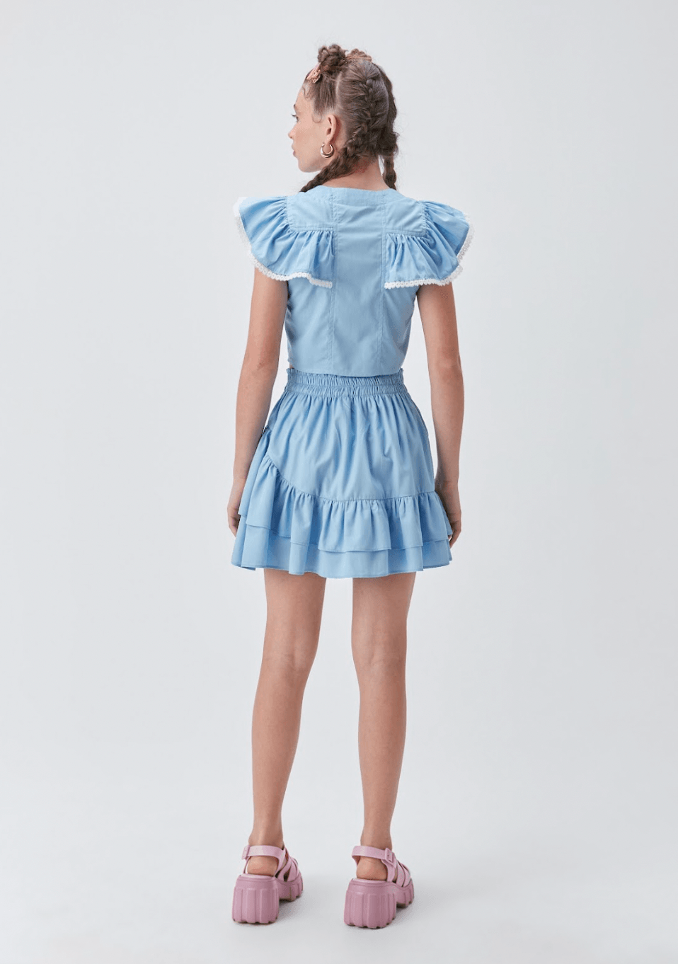 Blusa com babados Two In - Gracia