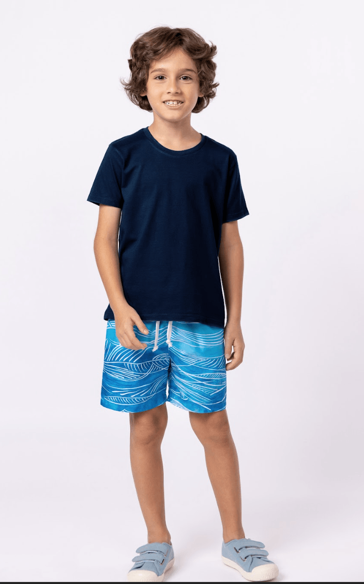 Tshirt básica Marinho - Beabá - Gracia