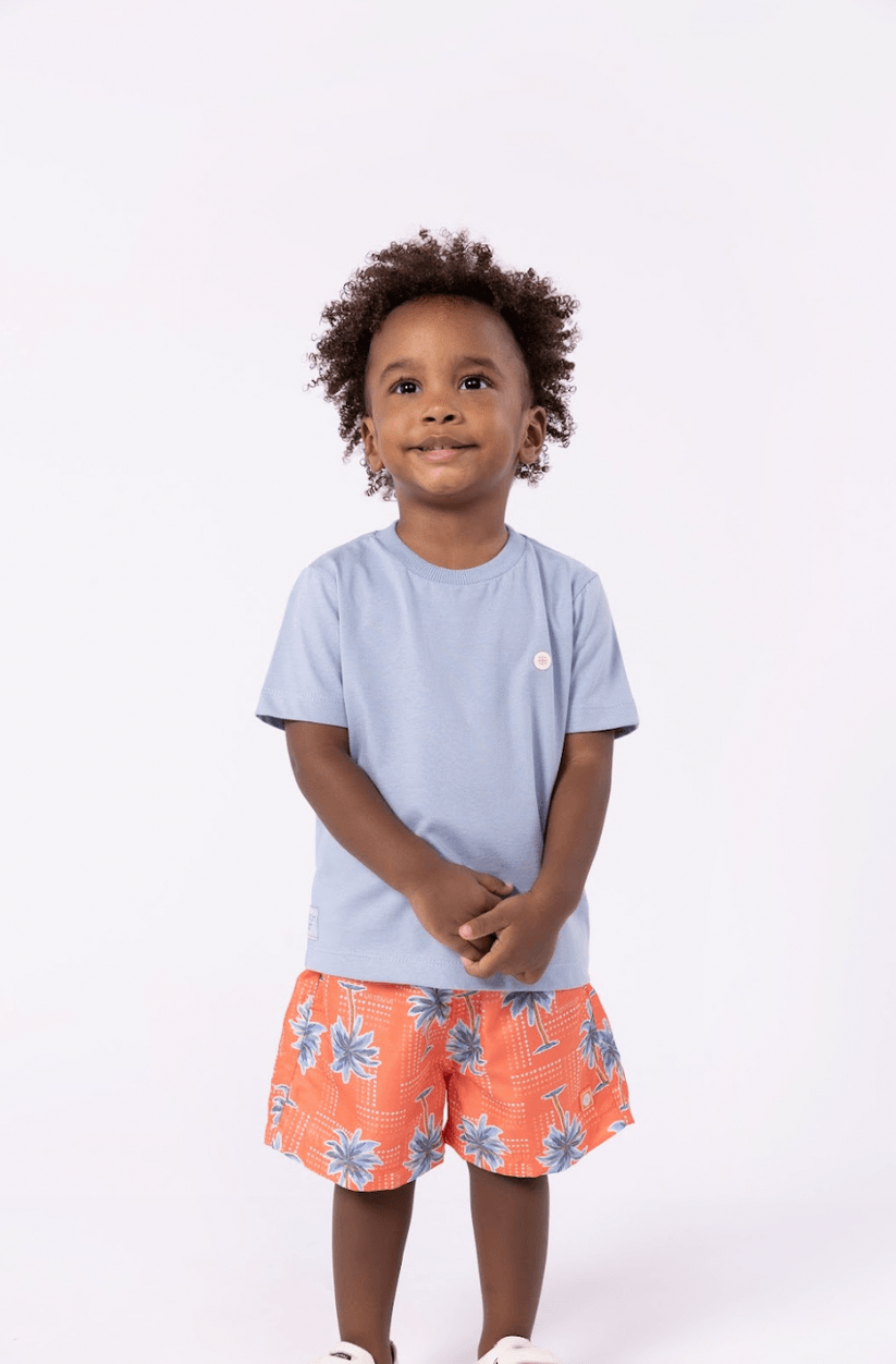 Shorts d'água estampado 1+1 - Gracia