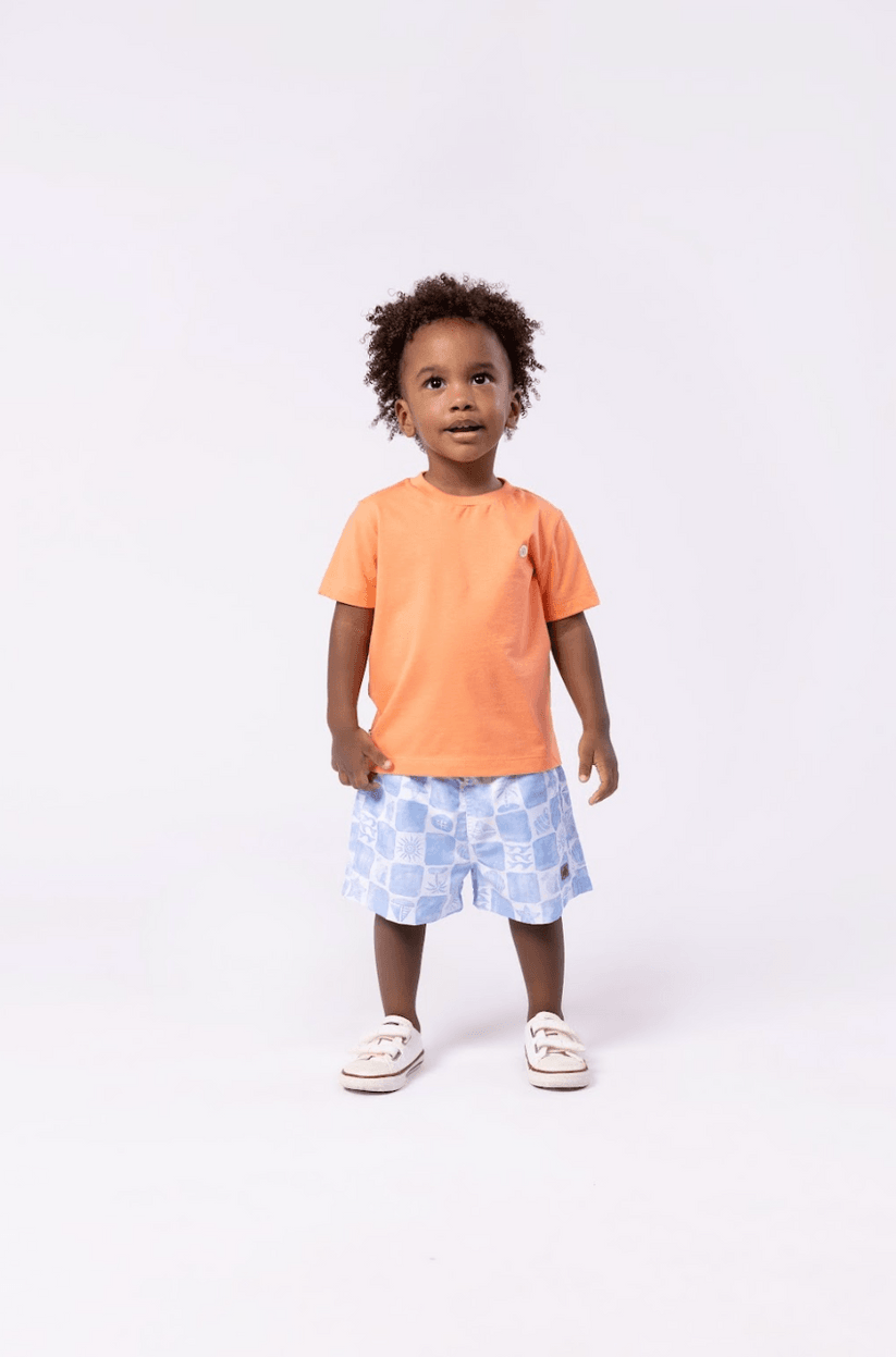 Shorts d'água estampado 1+1 - Gracia