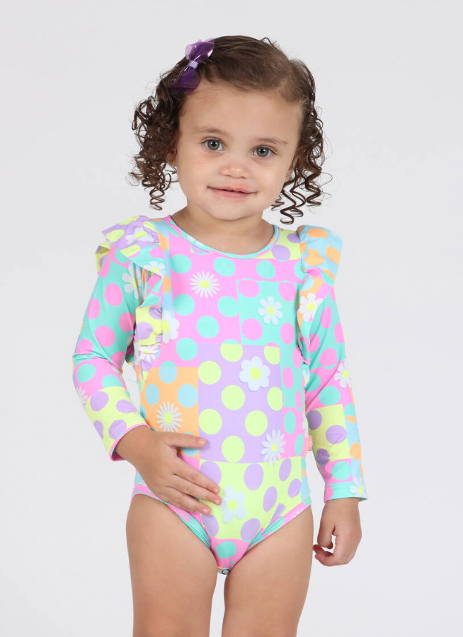 Maiô Bebê Jaque Margarida - Siri Kids