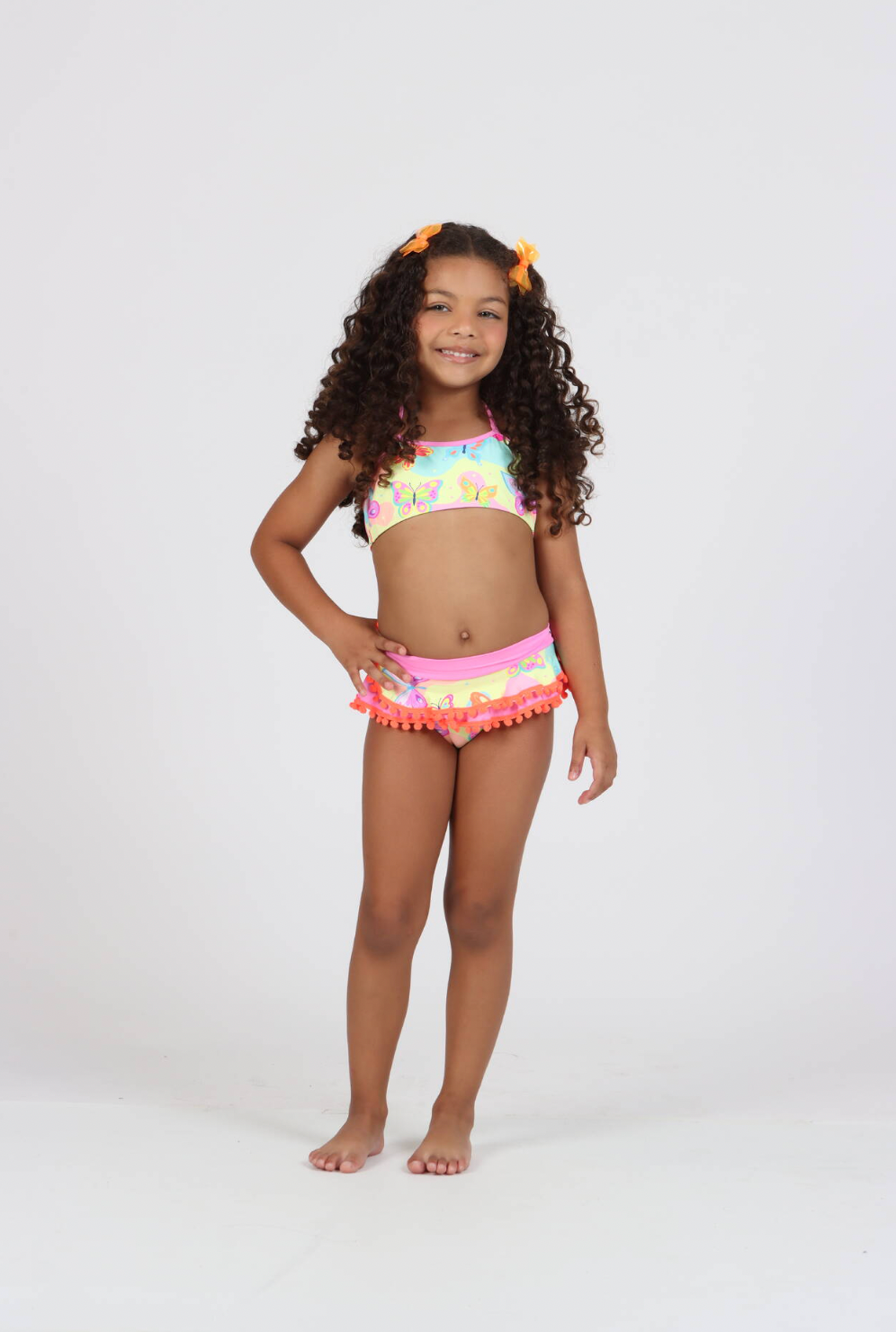 Biquíni Infantil Cropped Jessica Fly - Siri Kids