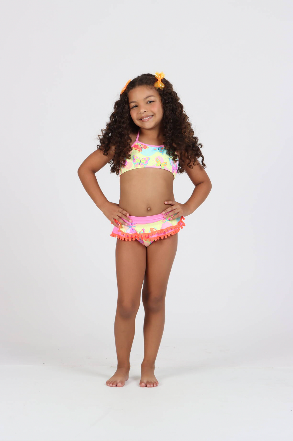Biquíni Infantil Cropped Jessica Fly - Siri Kids