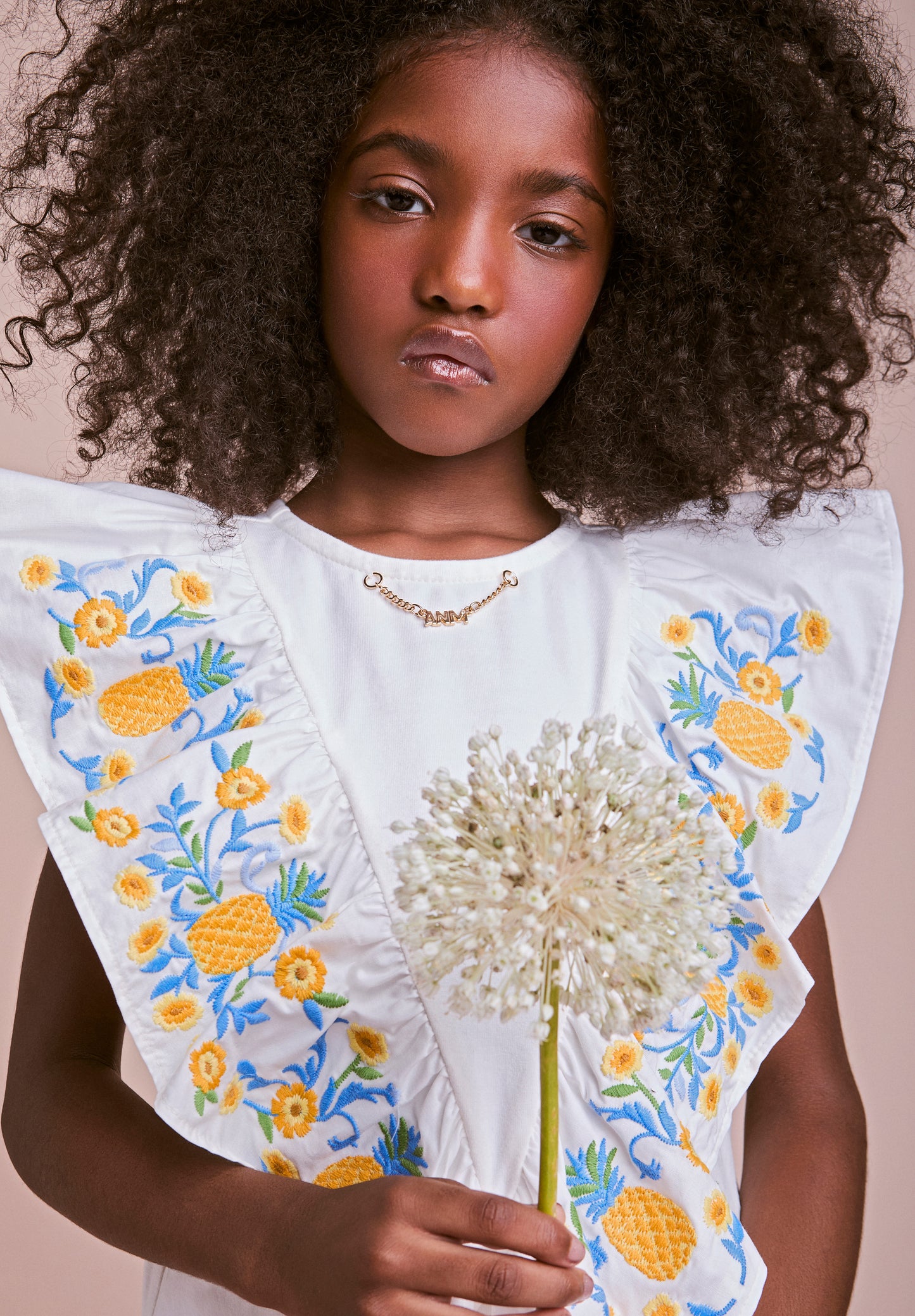 Conjunto Infantil Conceito Abacaxi Blusa e Shorts - Animê