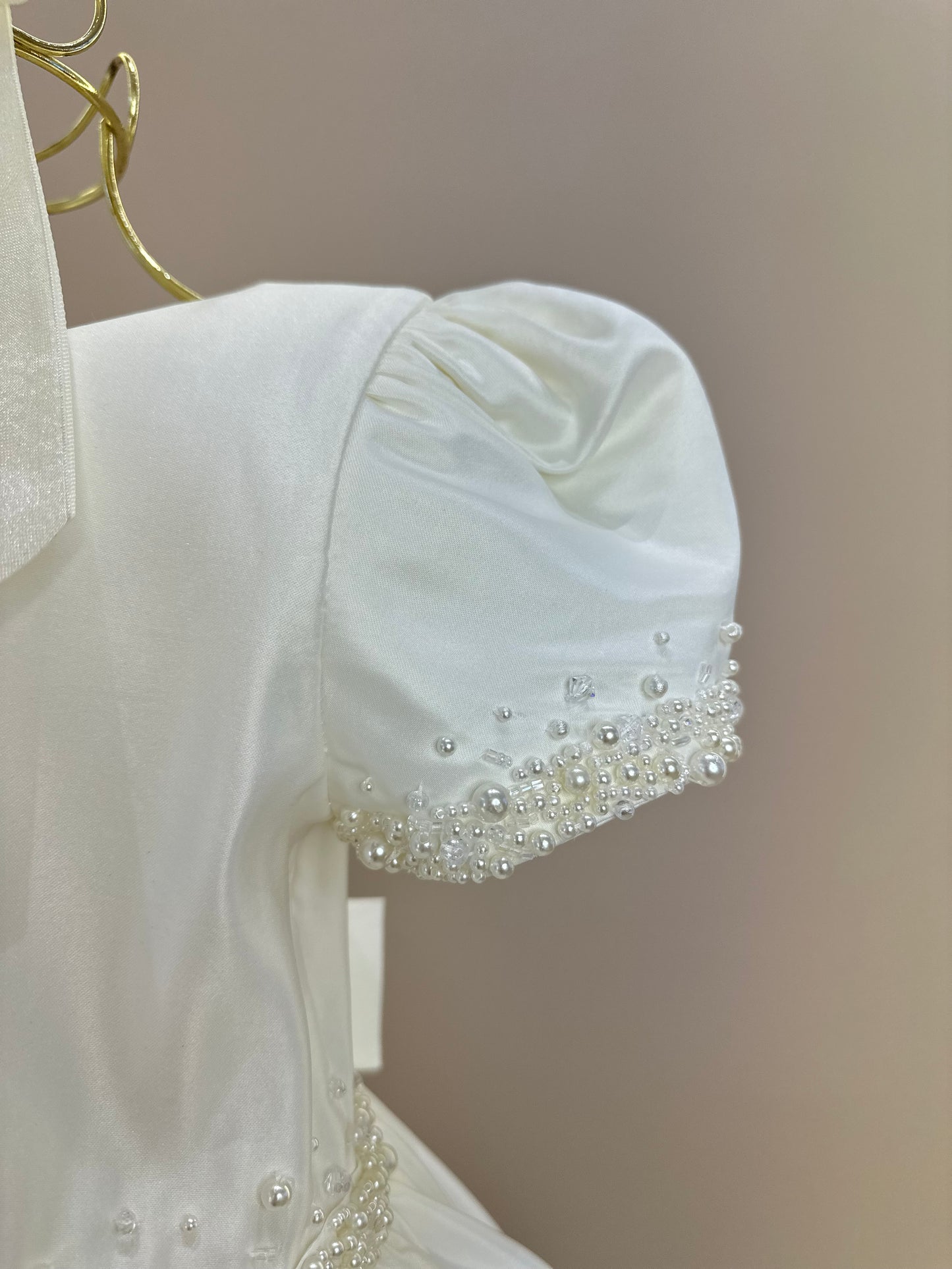 Vestido Dama Laço & Bordados Especiais - Mio Bebê