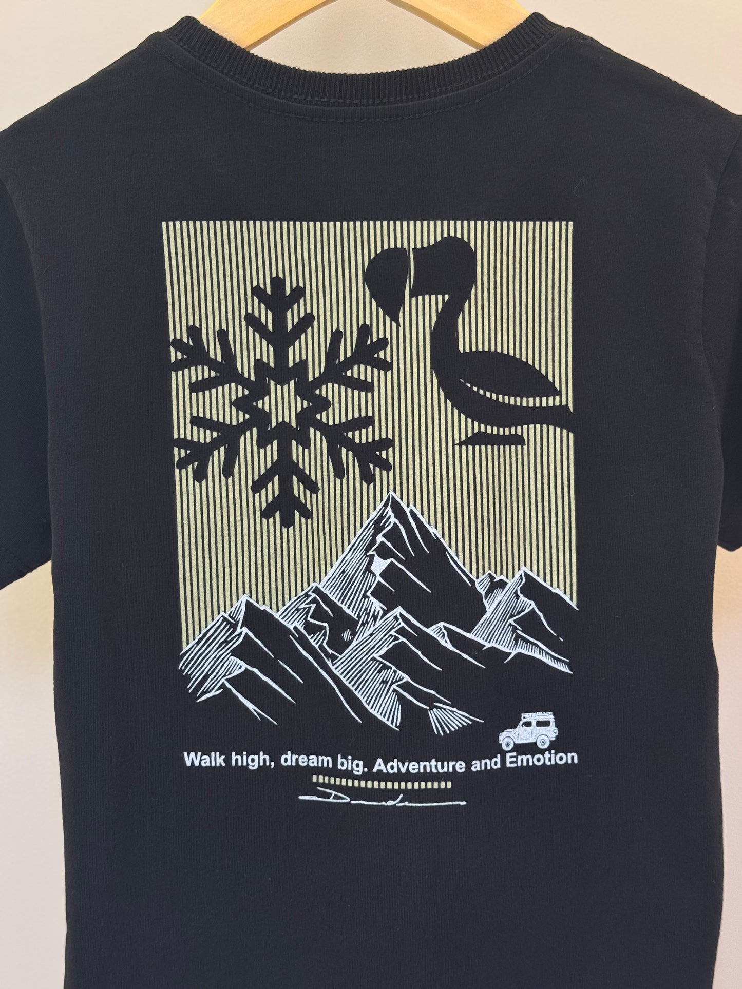 Camiseta Infantil Algodão Walk High - Dudes