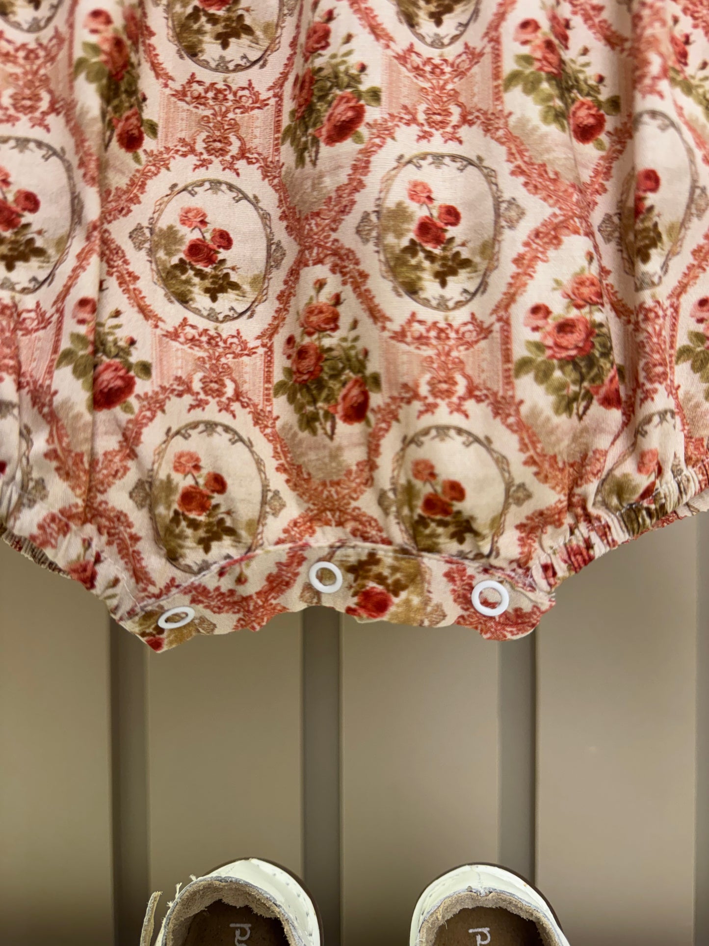 Pimpão Bebê Floral Provençal Gola Estampada - Roana