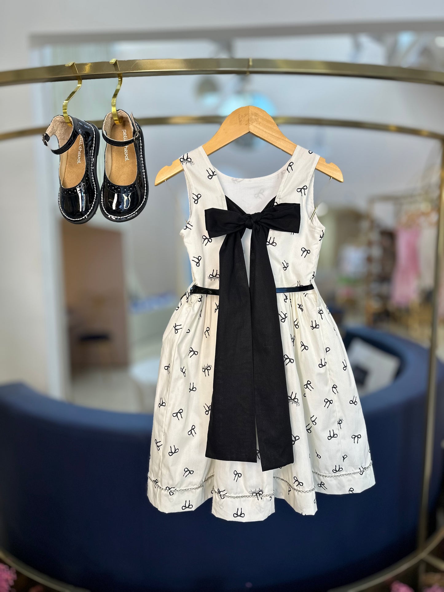 Vestido Infantil Maxi Laço Costas Lacinhos - Pituchinhus