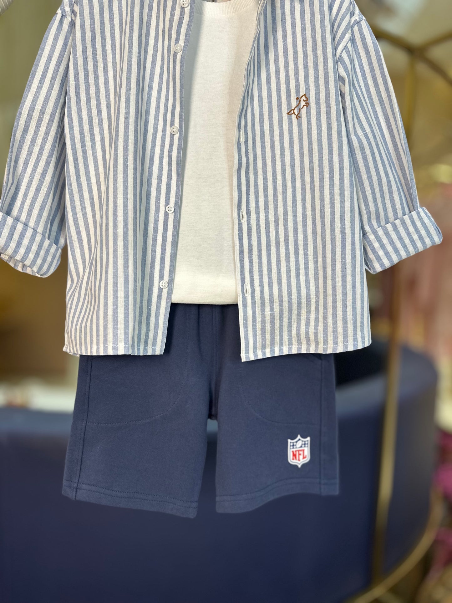 Camisa Infantil Luhi Delavê - Dame