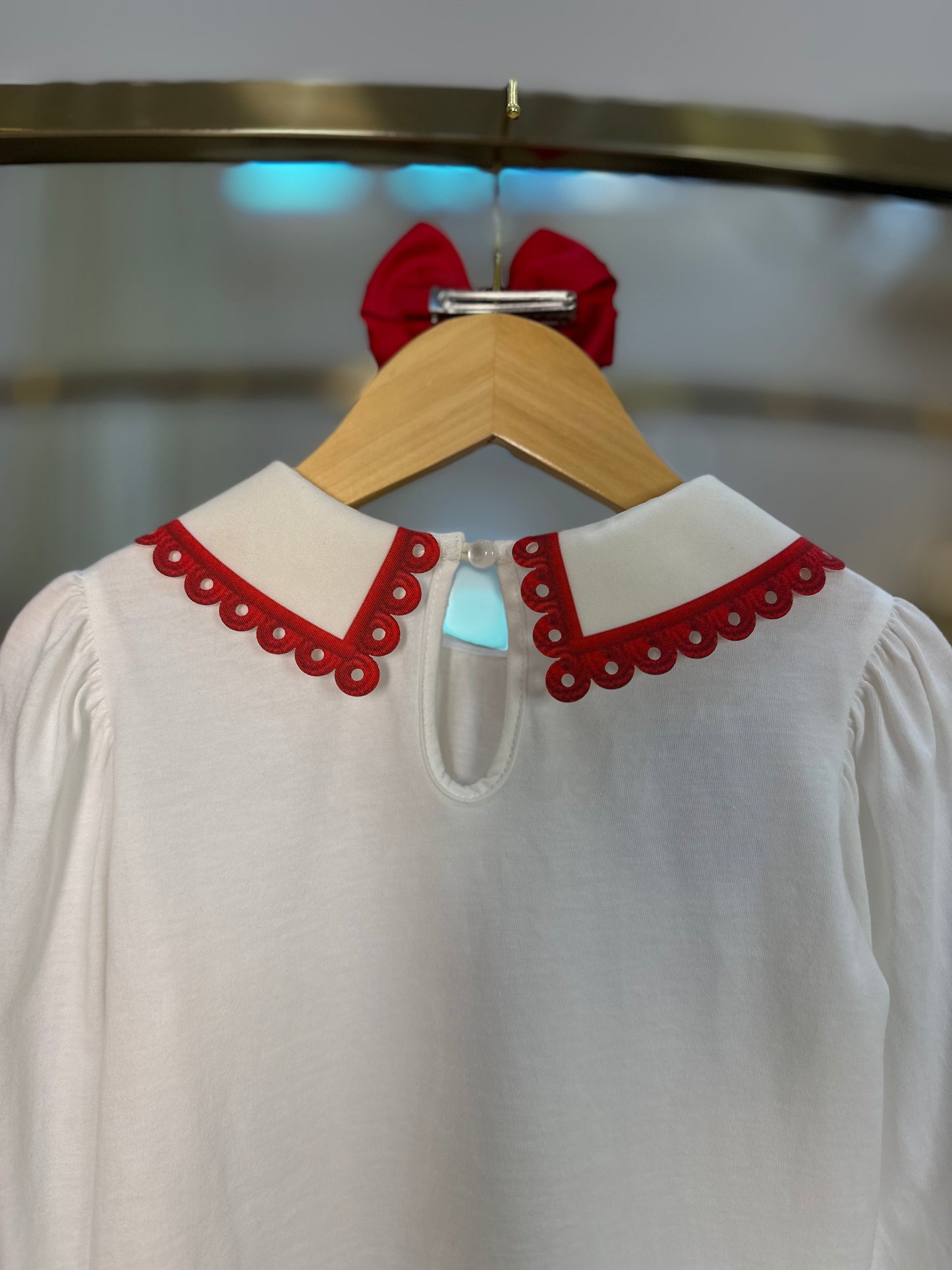 Camisa Infantil de Algodão com Gola LOVE - Beabá