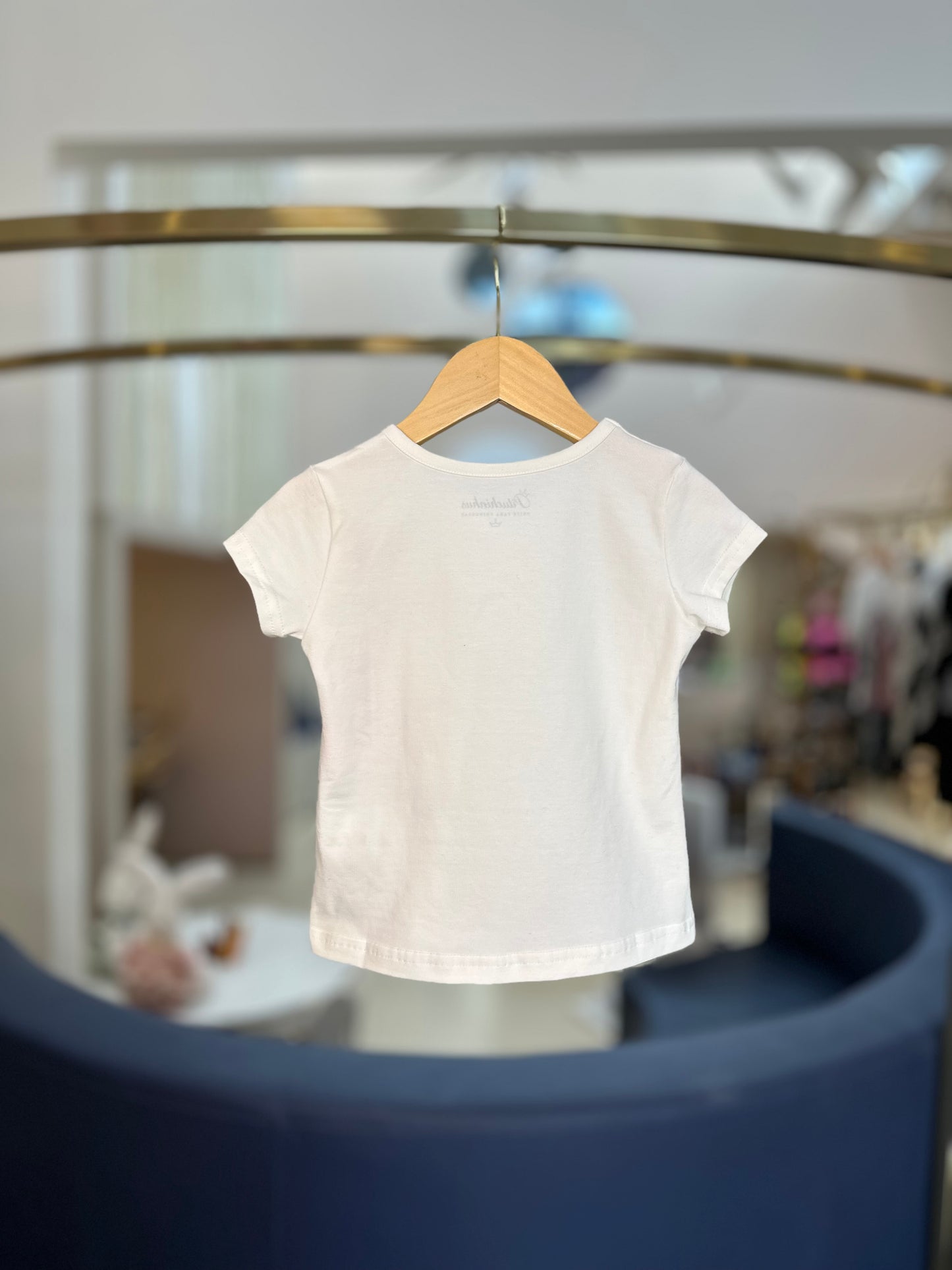 Blusa Infantil de Algodão Multi-Laços e Cristais - Pituchinhus