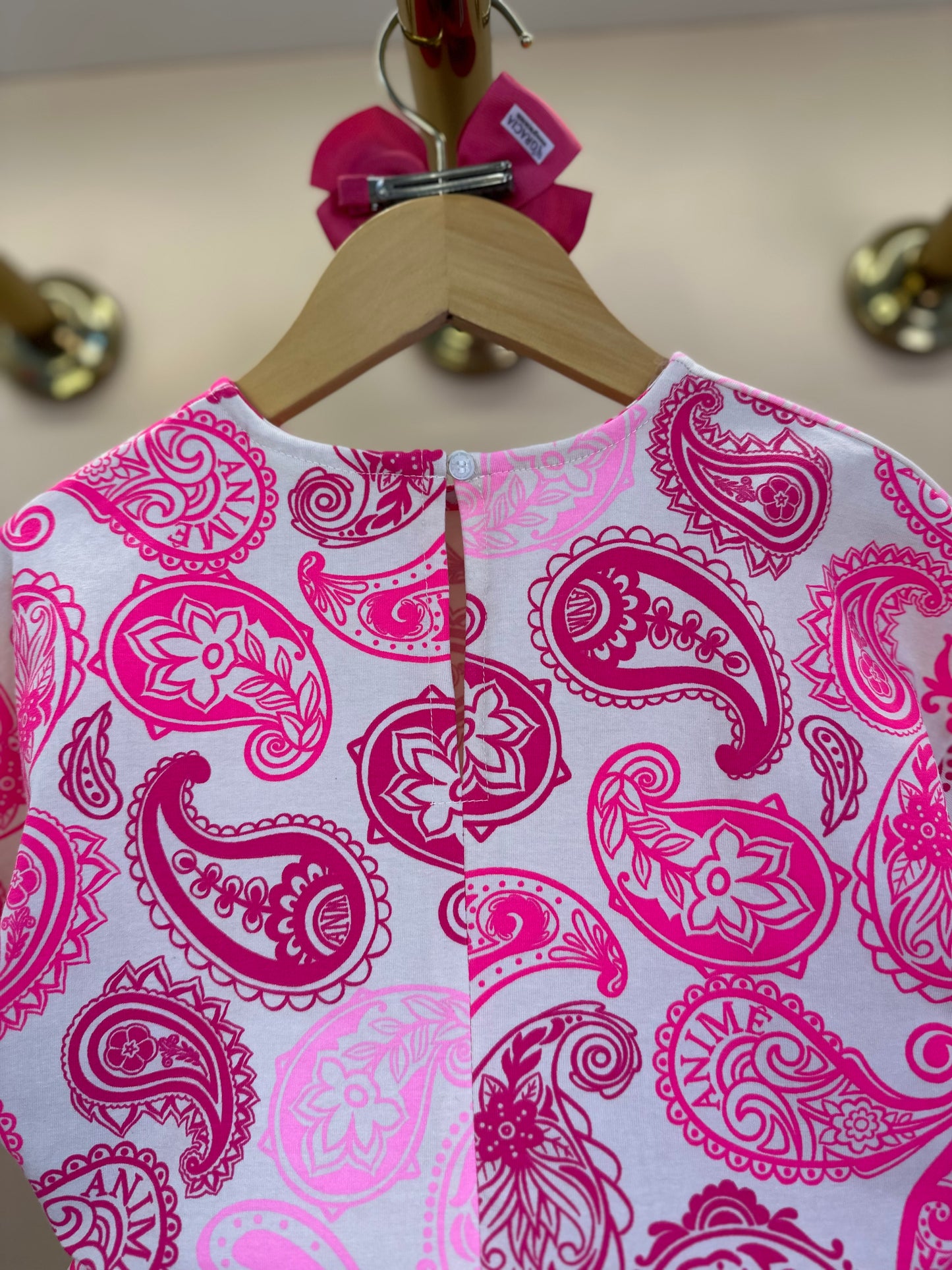 Conjunto Infantil Blusa e Saia Paisley ANM - Animê
