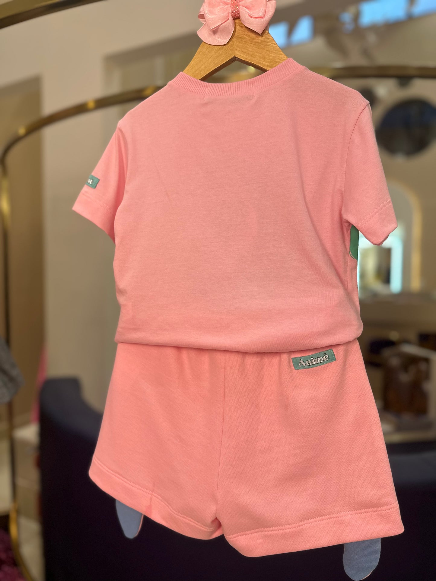 Conjunto Infantil Stitch Blossom - Animê