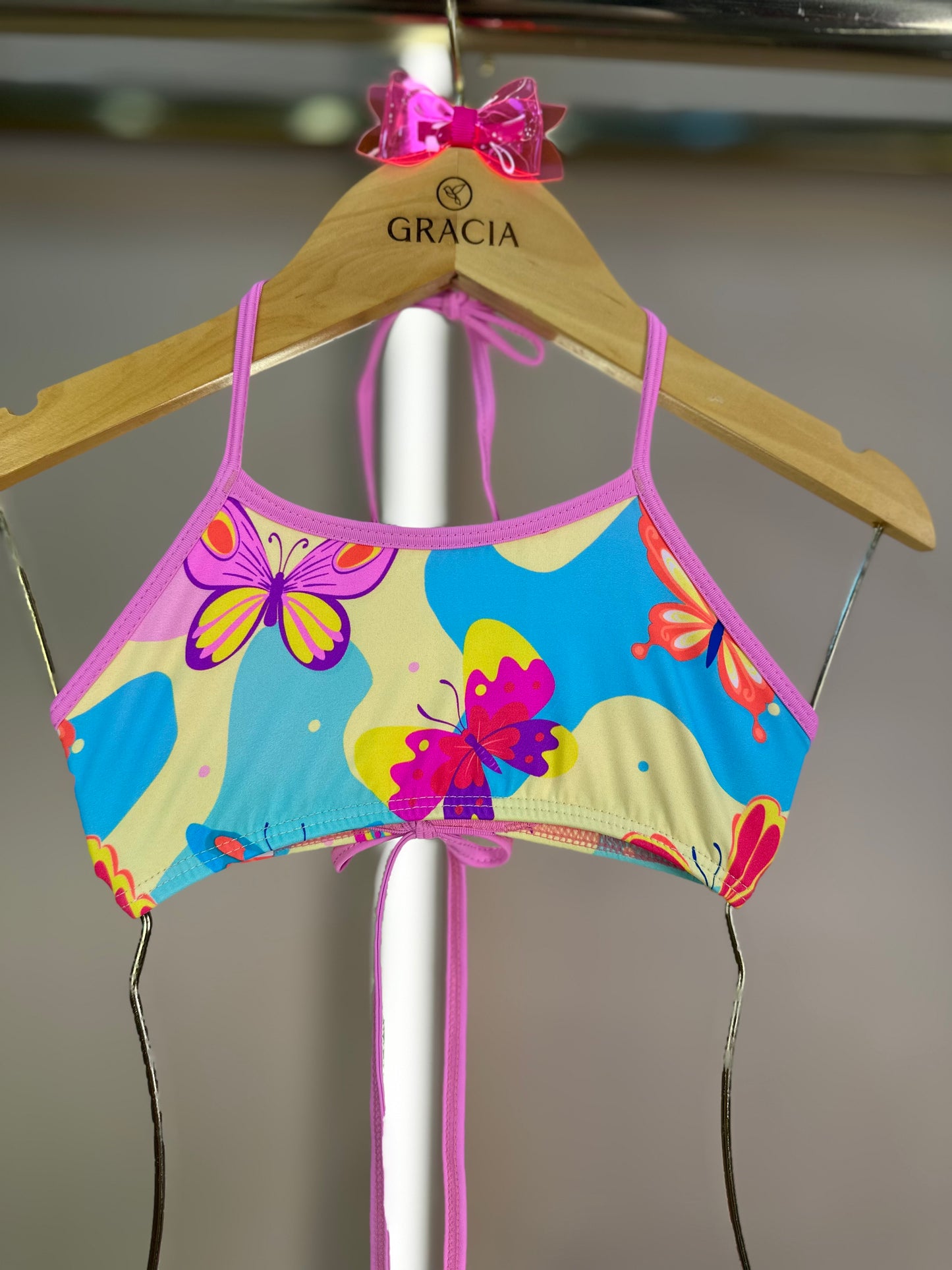 Biquíni Infantil Cropped Jessica Fly - Siri Kids