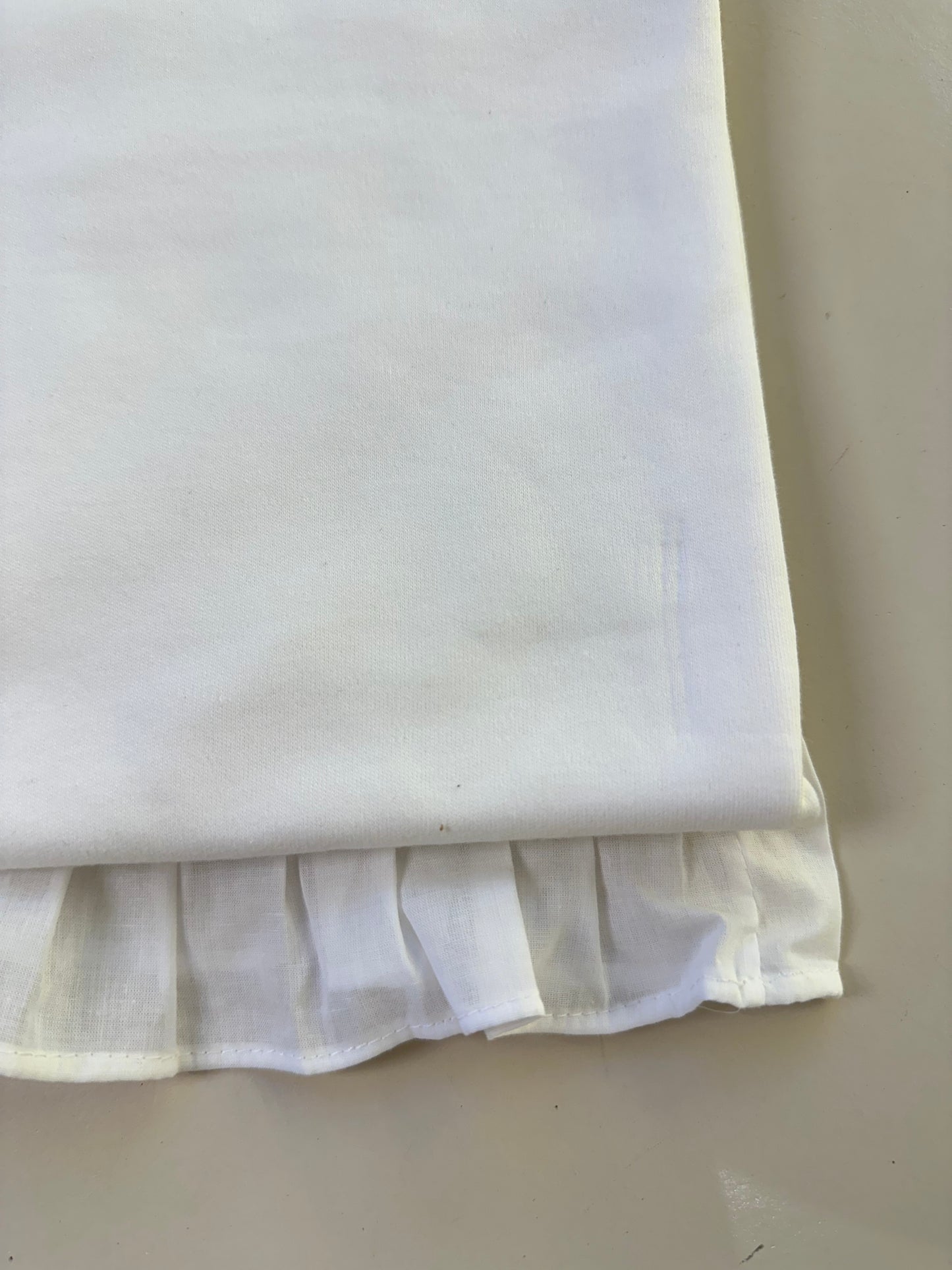 Saída de Maternidade Algodão Bebê Gola Renda Luxo - Roana