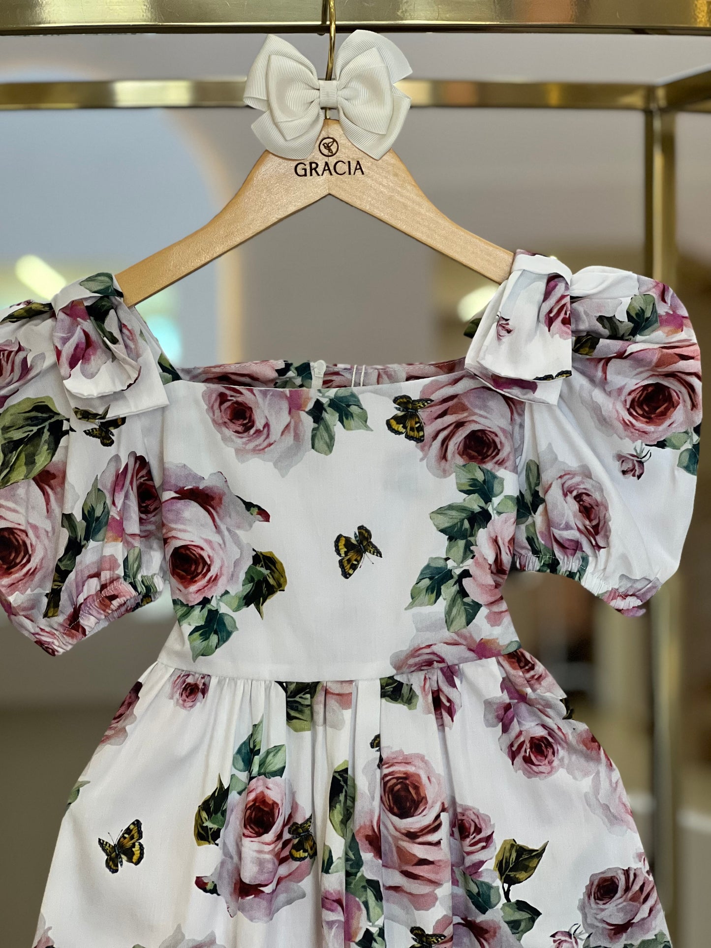 Vestido Infantil Arlete Branco - Charlou