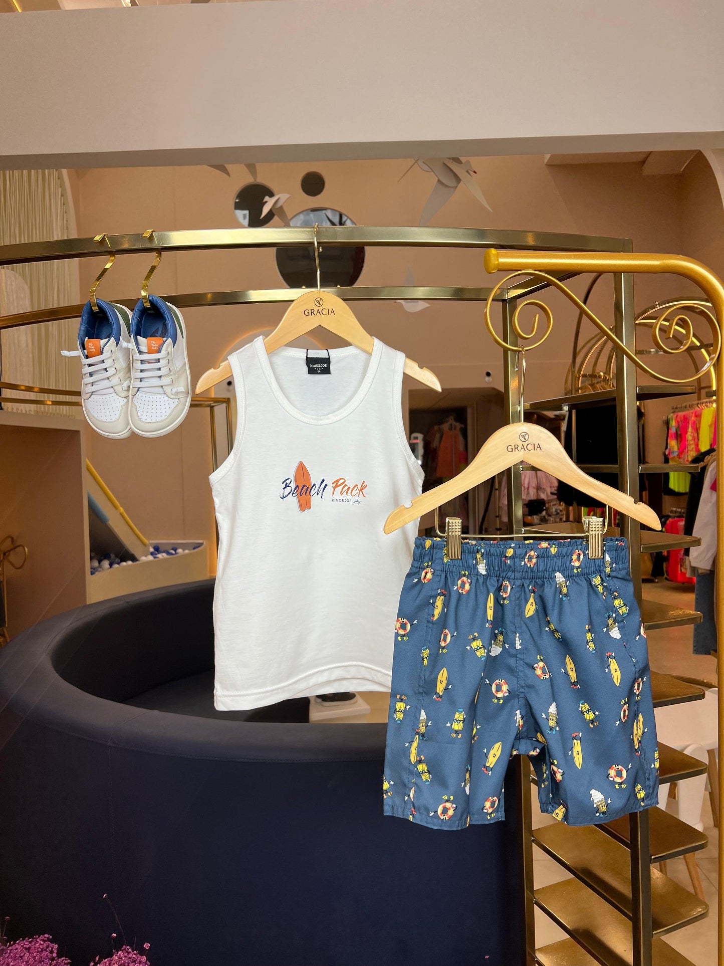 Conjunto Regata-Shorts Summer King - Gracia