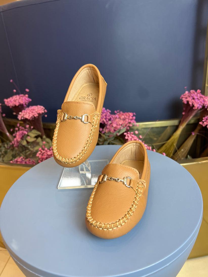 Mocassim Infantil Nino Caramelo - Gracia
