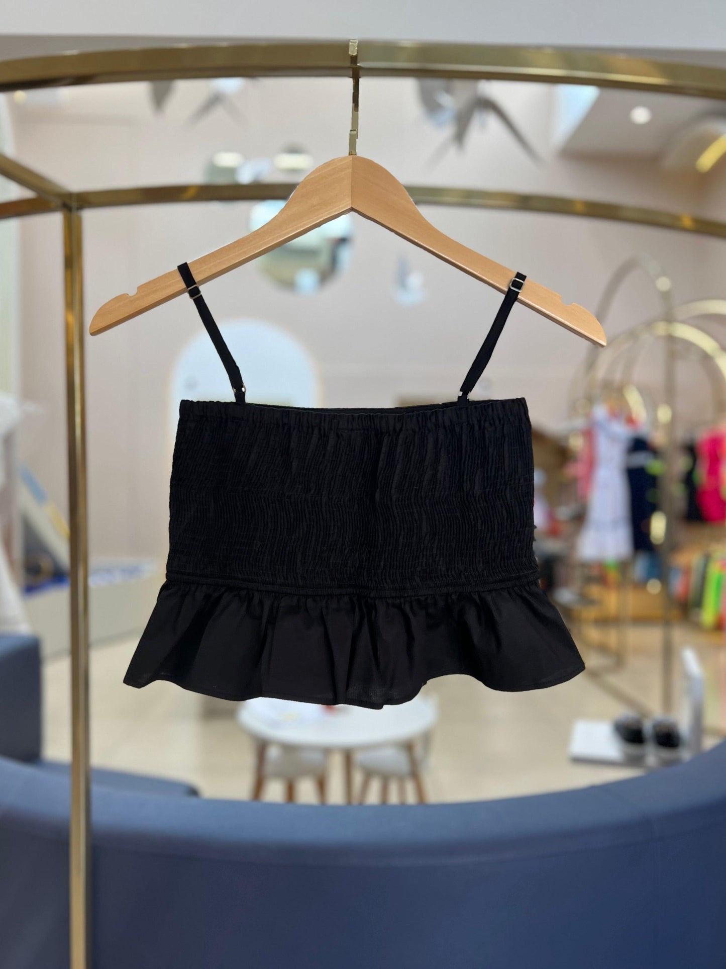 Blusa Cropped com Strass - Two In - Gracia