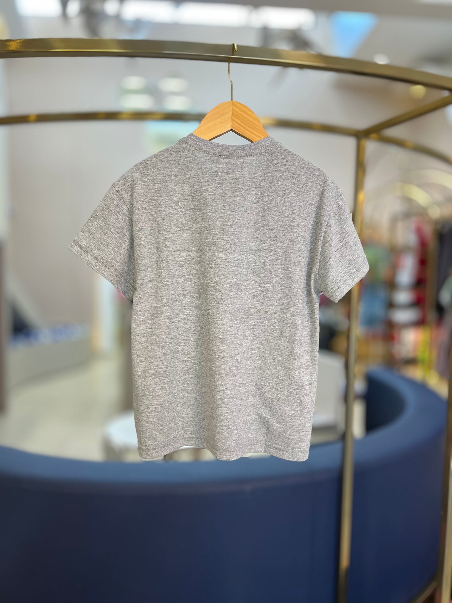 Camiseta Infantil Teddy Futebol NFL Cinza - Dame