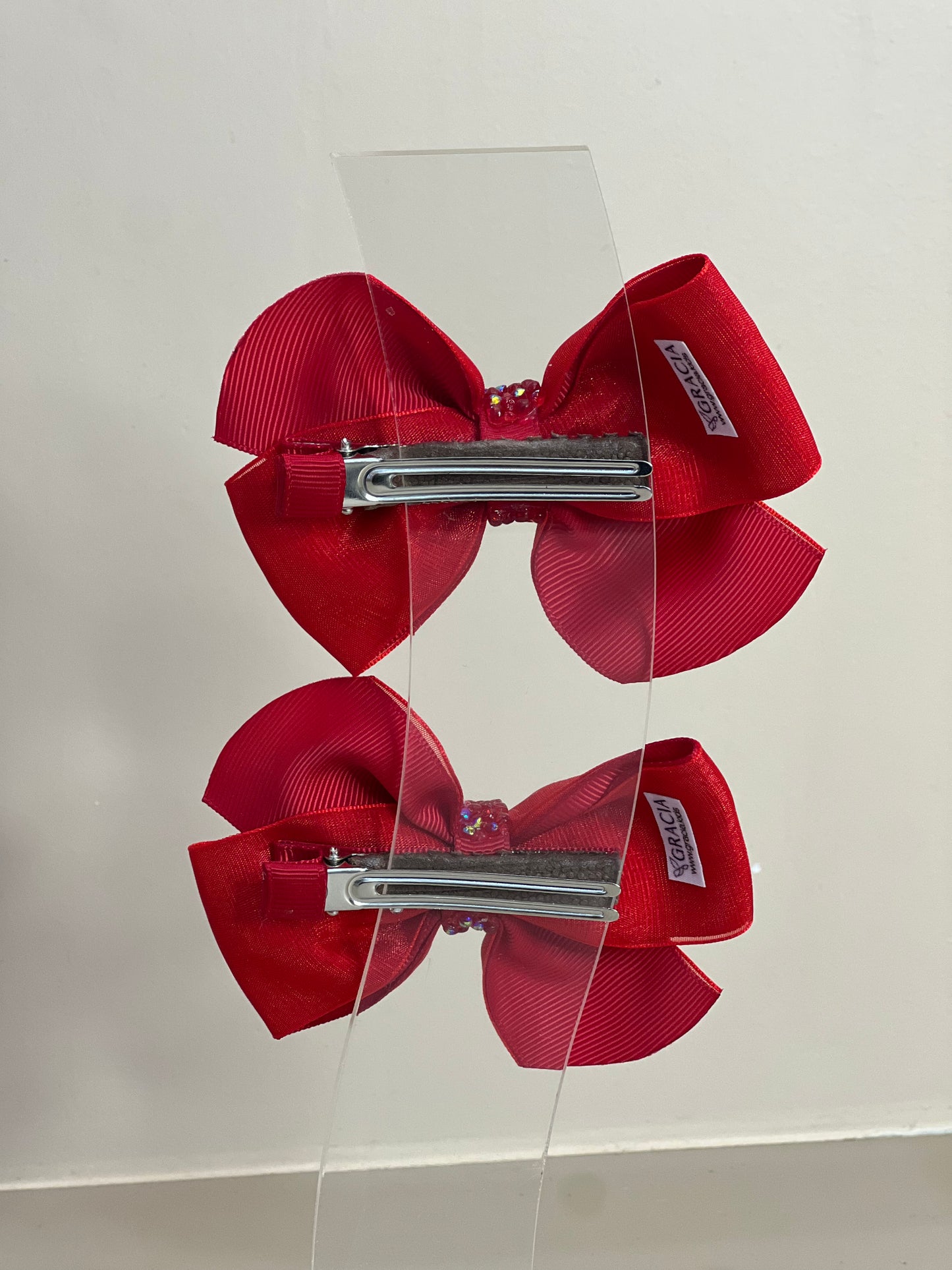 Laço Special Shine Organza Vermelho - Gracia