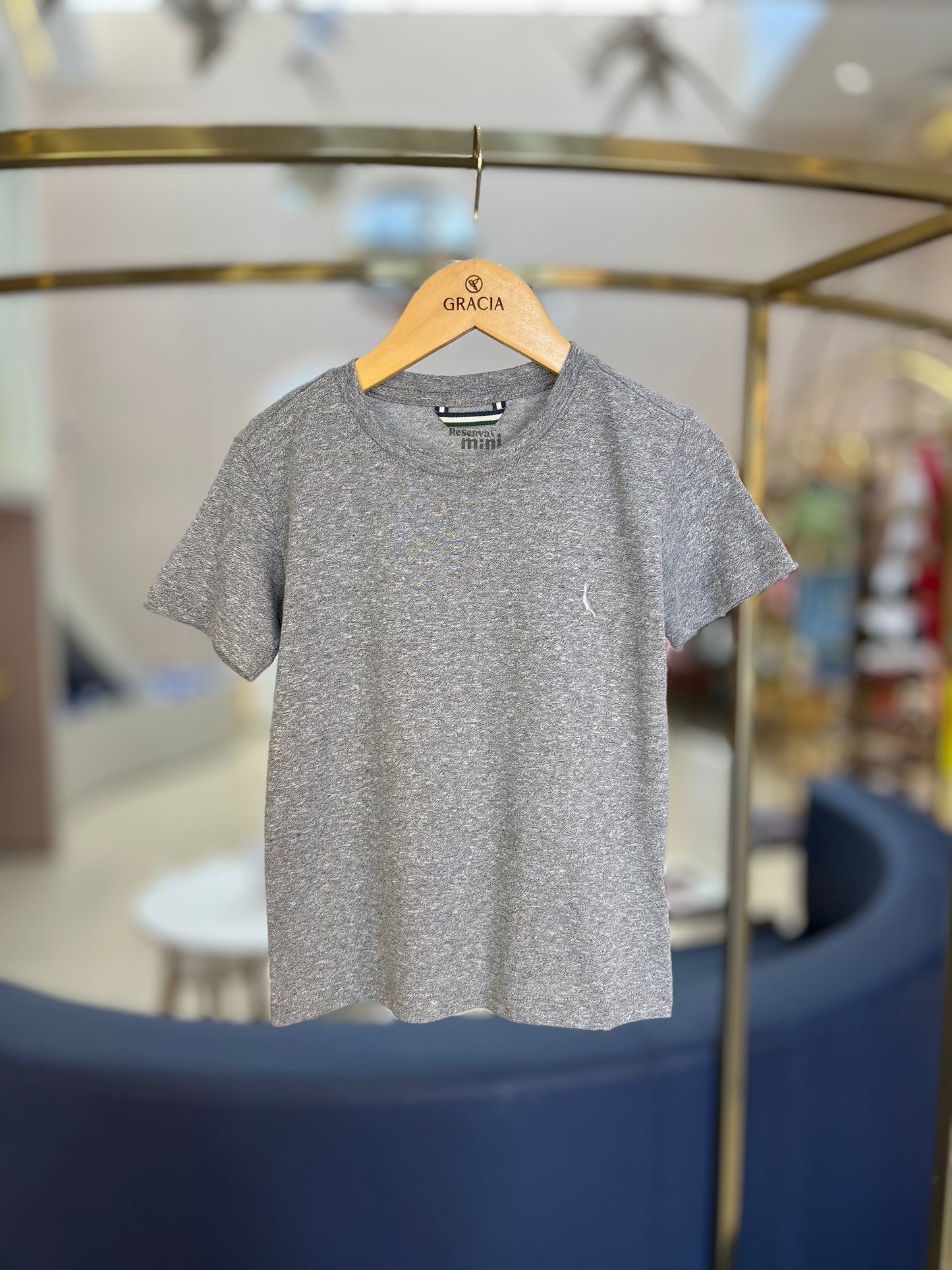 Camiseta Infantil Pêssego Fuligem - Reserva Mini