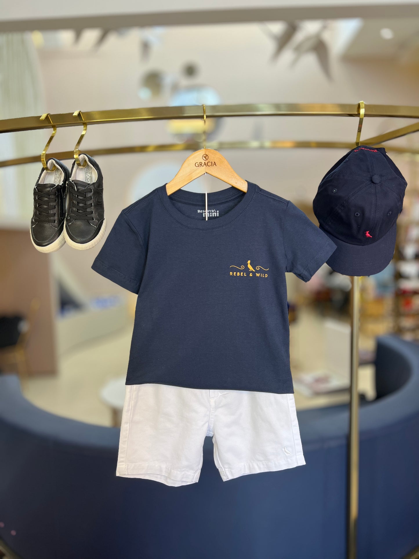 Camiseta Infantil Rebel And Wild - Reserva Mini