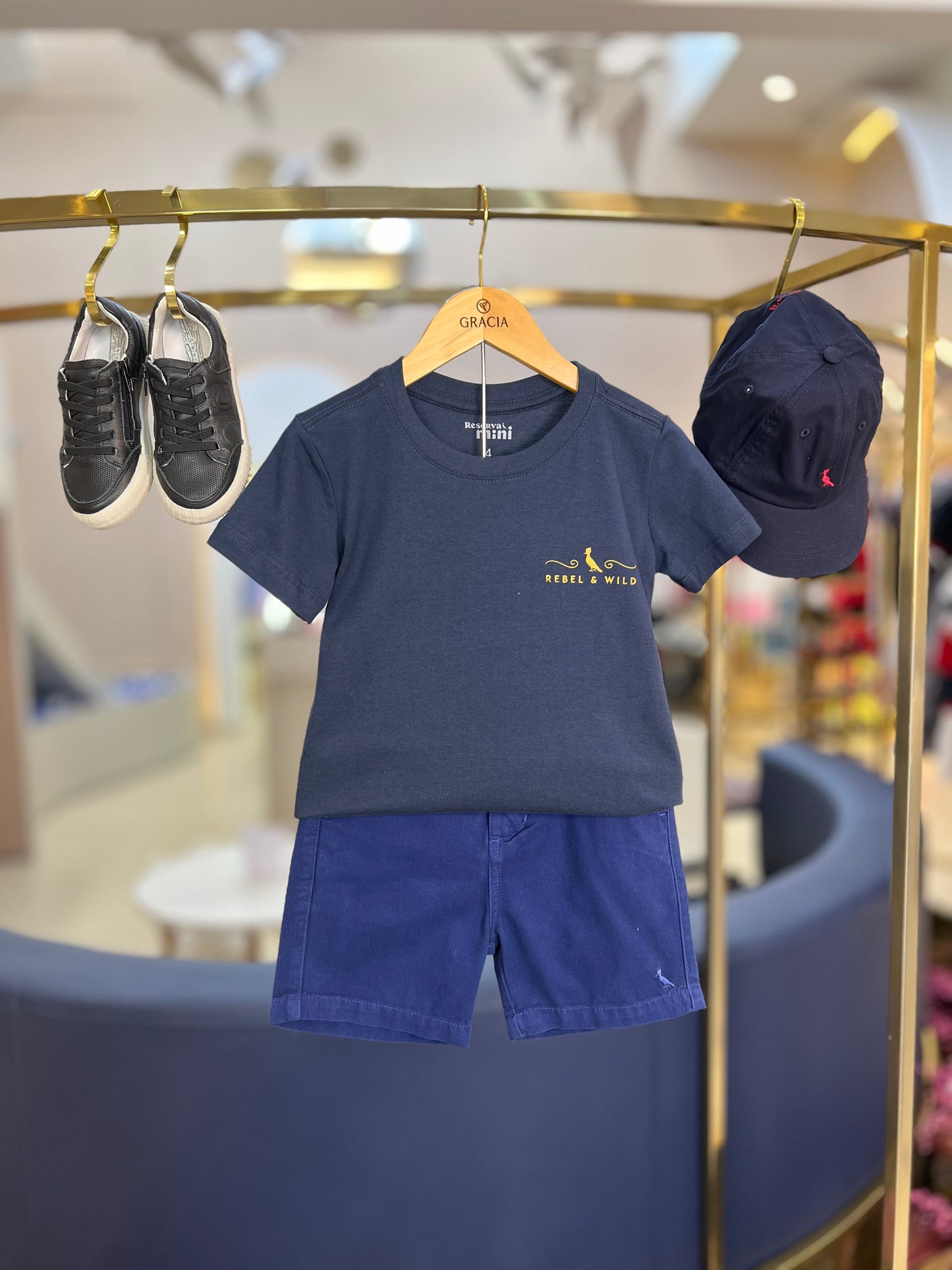 Camiseta Infantil Rebel And Wild - Reserva Mini