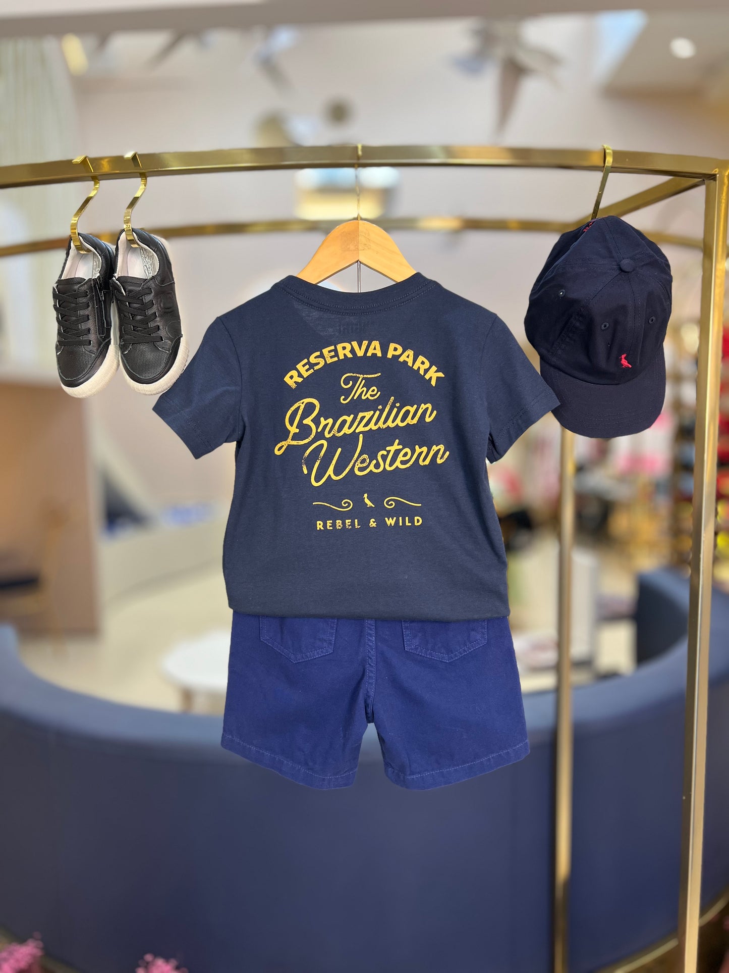 Camiseta Infantil Rebel And Wild - Reserva Mini