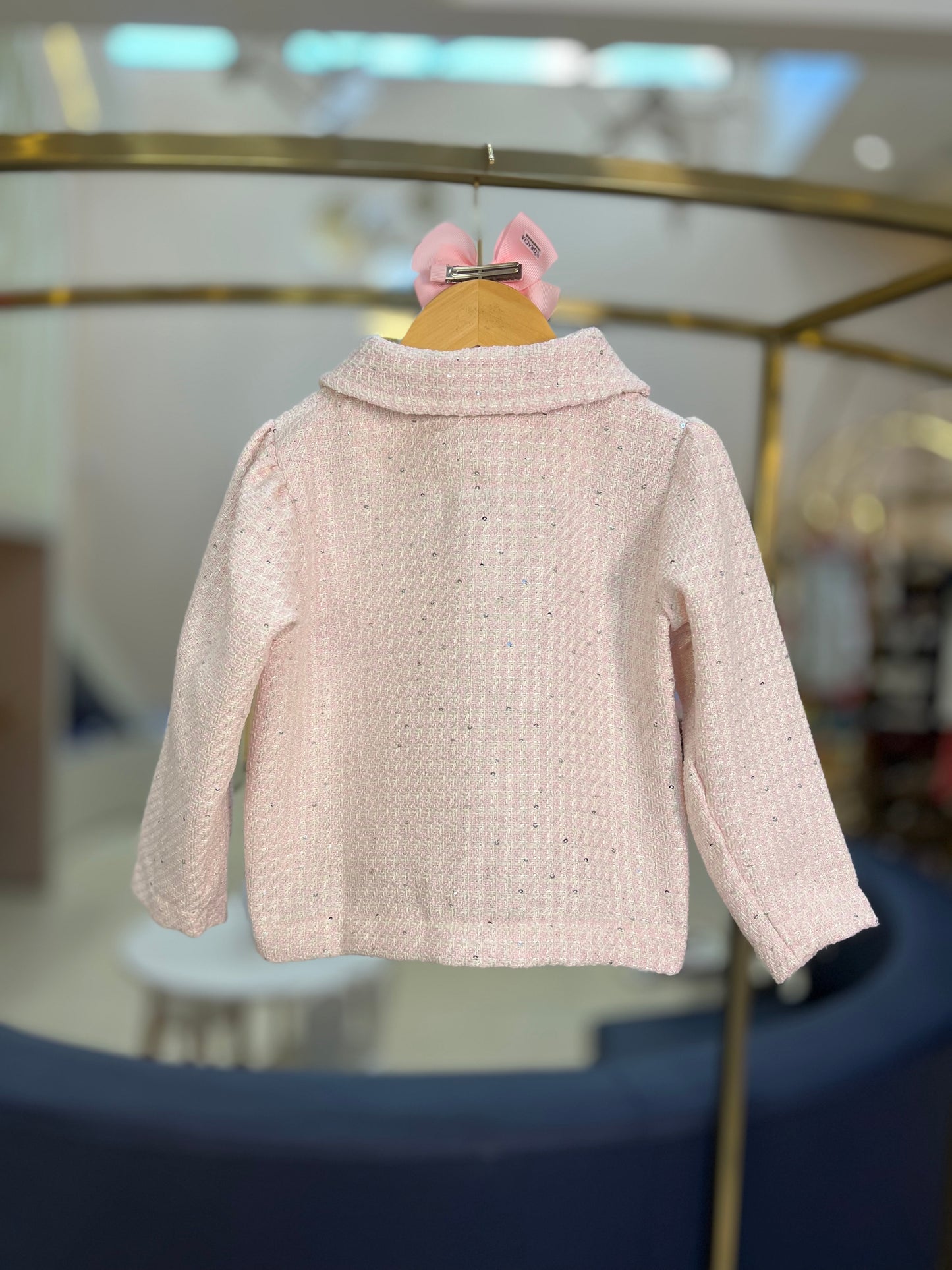 Casaco Infantil Conceito Tweed Quartzo - Animê