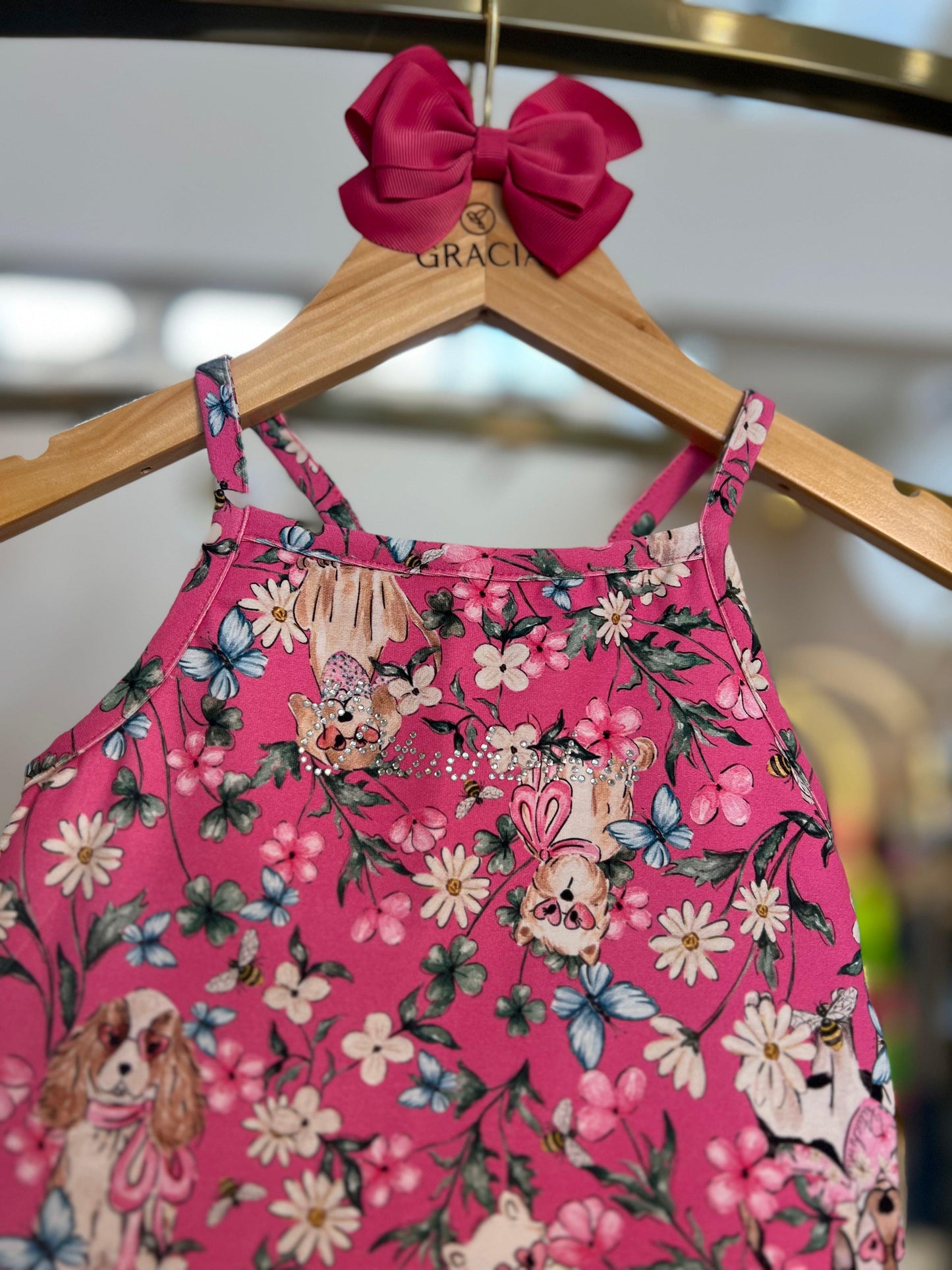 Blusa Cropped Light Multiflores - Pituchinhus - Gracia