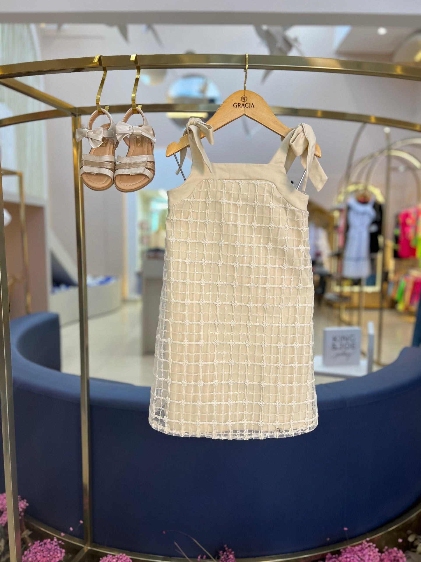 Vestido Tule & Bordado - Petit Cherie - Gracia