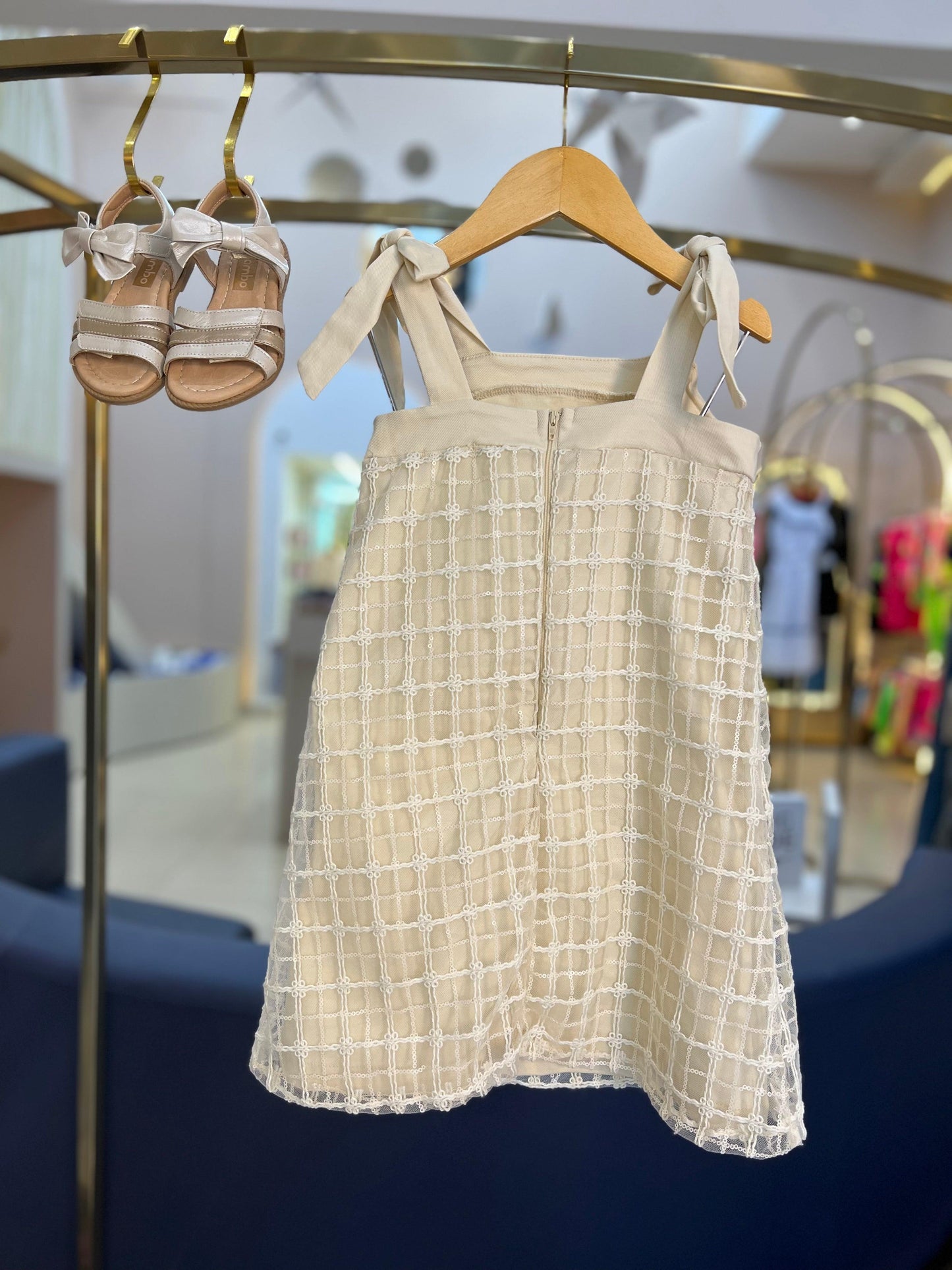 Vestido Tule & Bordado - Petit Cherie - Gracia