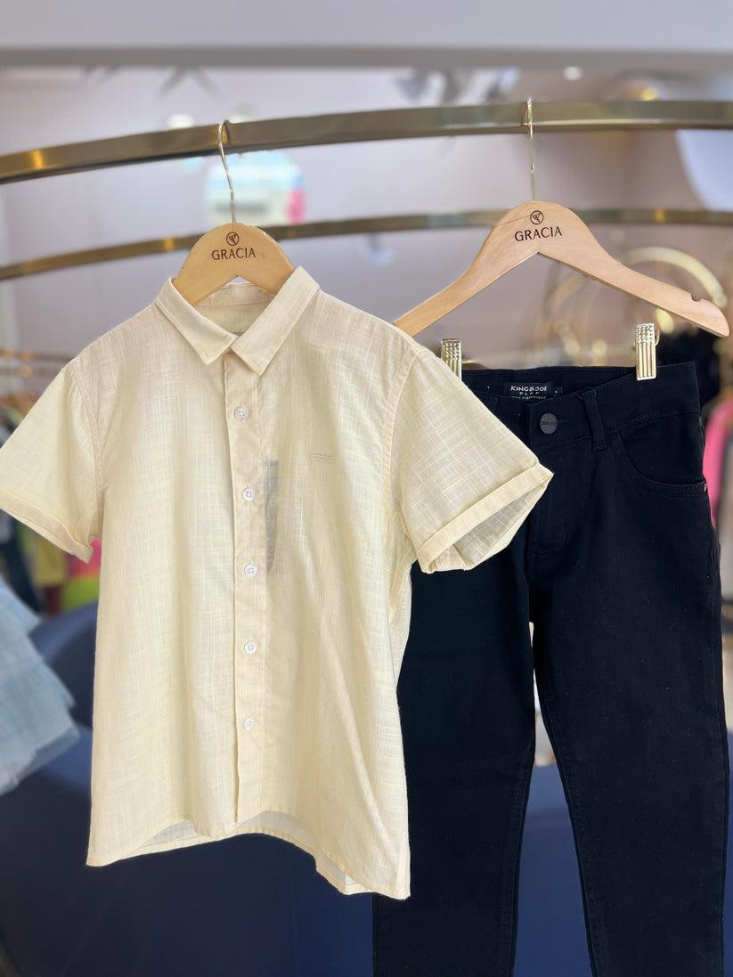 Camisa casual slim MC King & Joe Play - Gracia