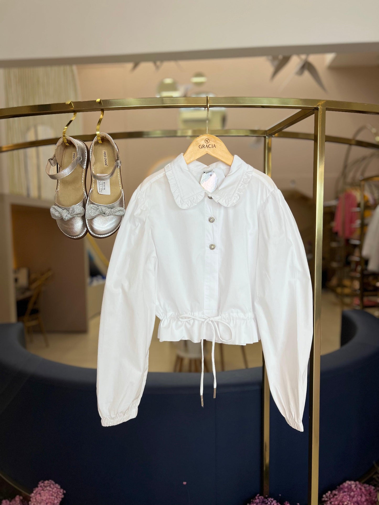 Camisa Cropped Two In - Gracia