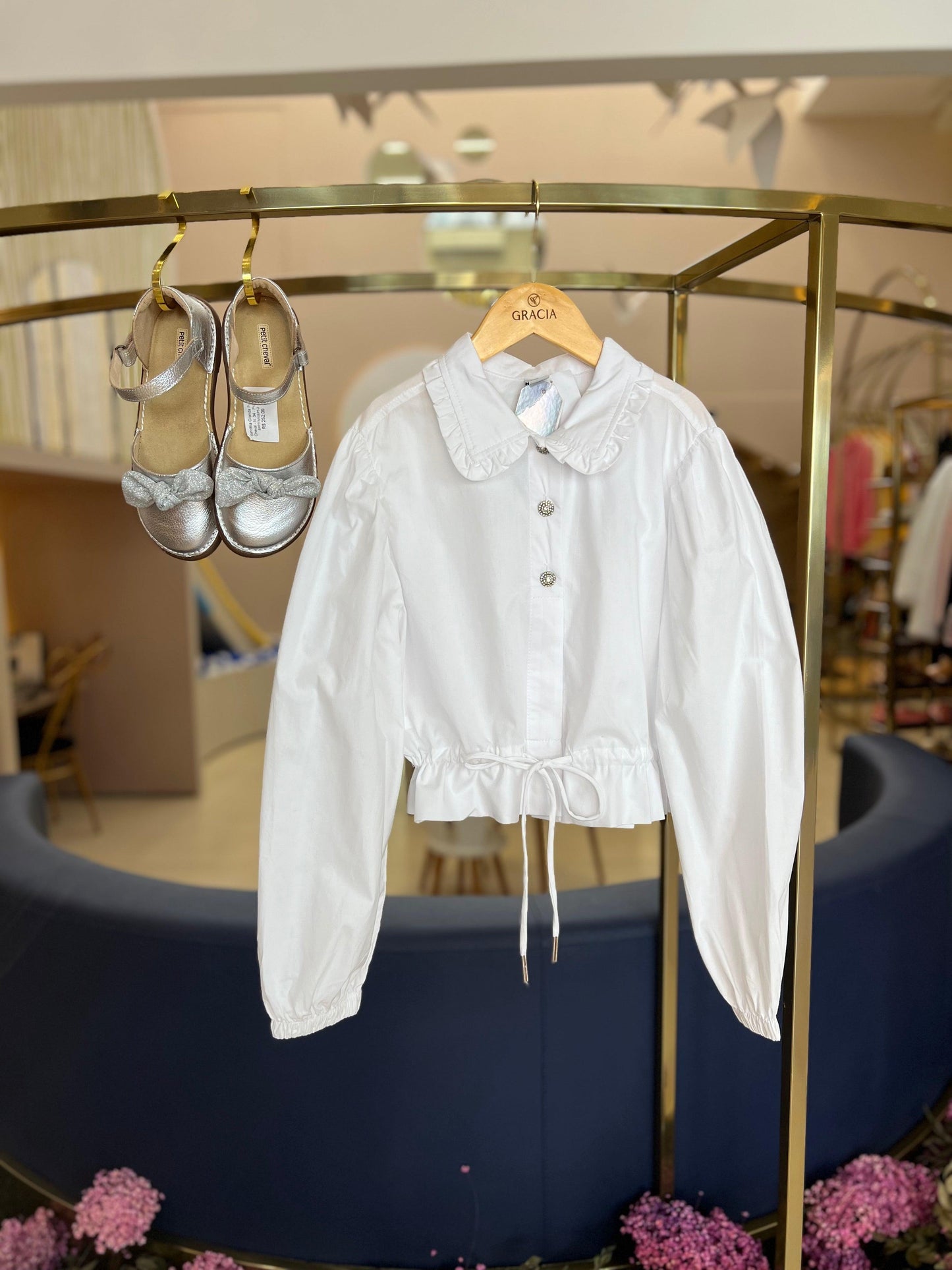 Camisa Cropped Two In - Gracia