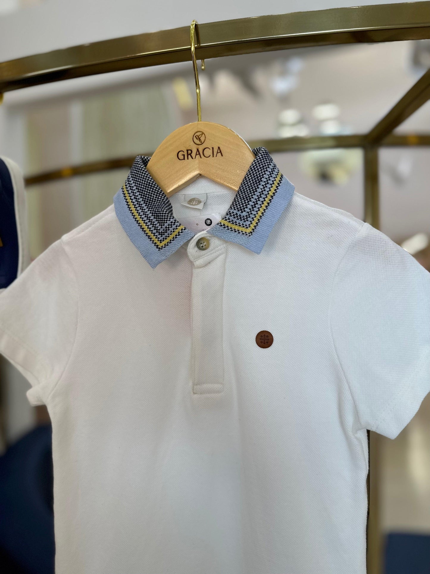 Polo Piquet Gola Retilínea Um Mais Um - Gracia