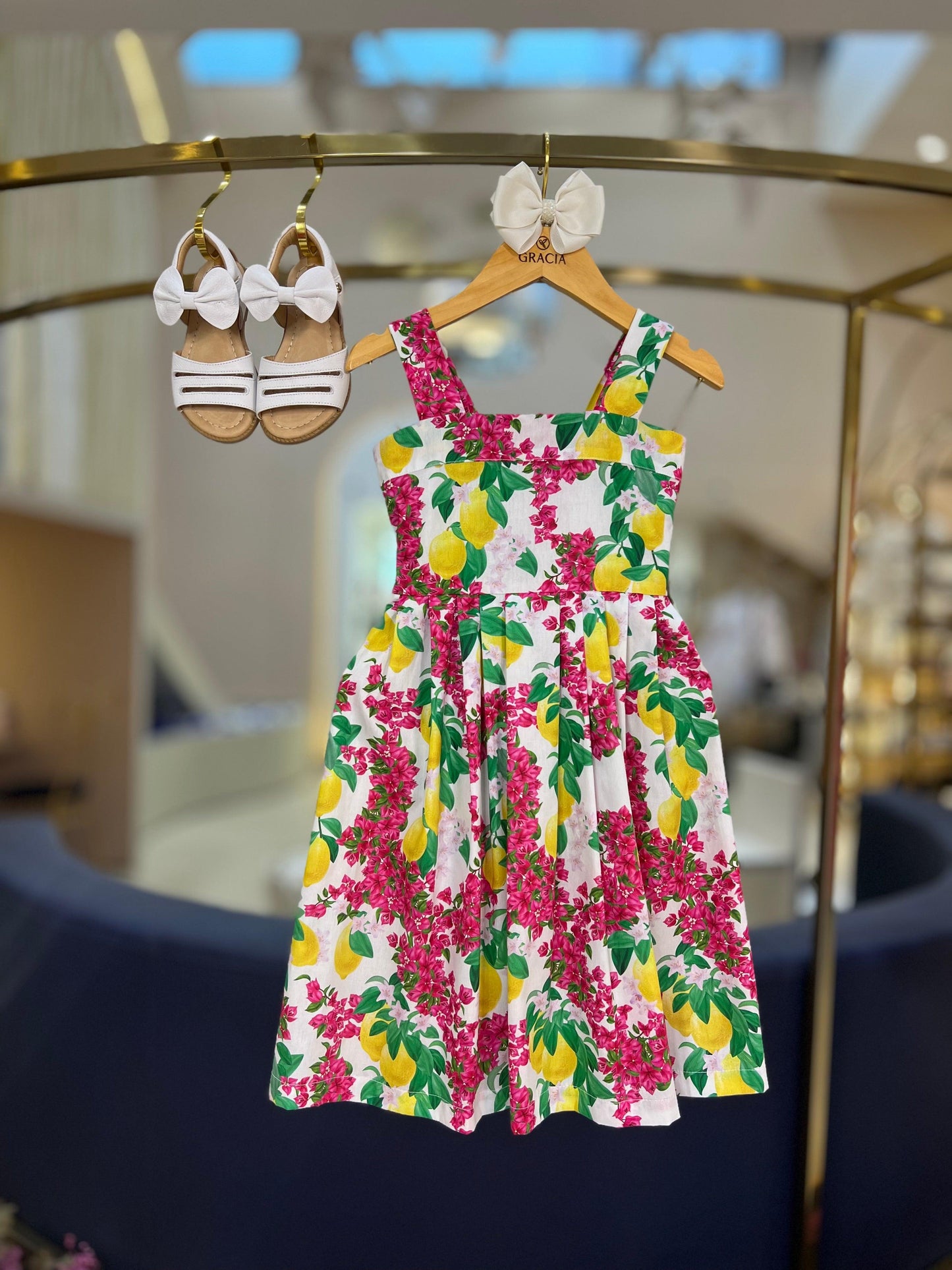 Vestido Luna Limões - Charlou - Gracia