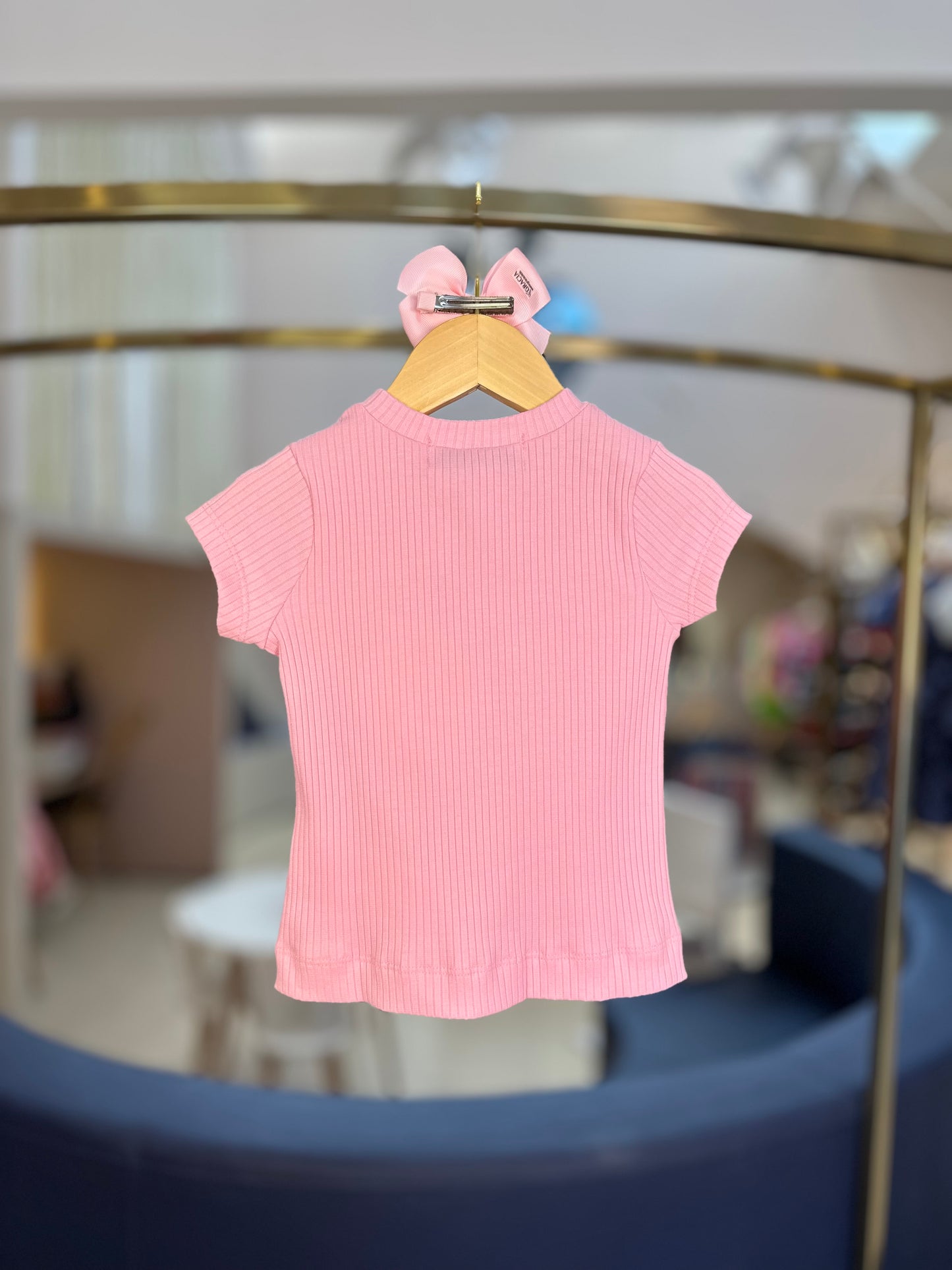 Blusa Low Essentials Rosa Barbie - Animê