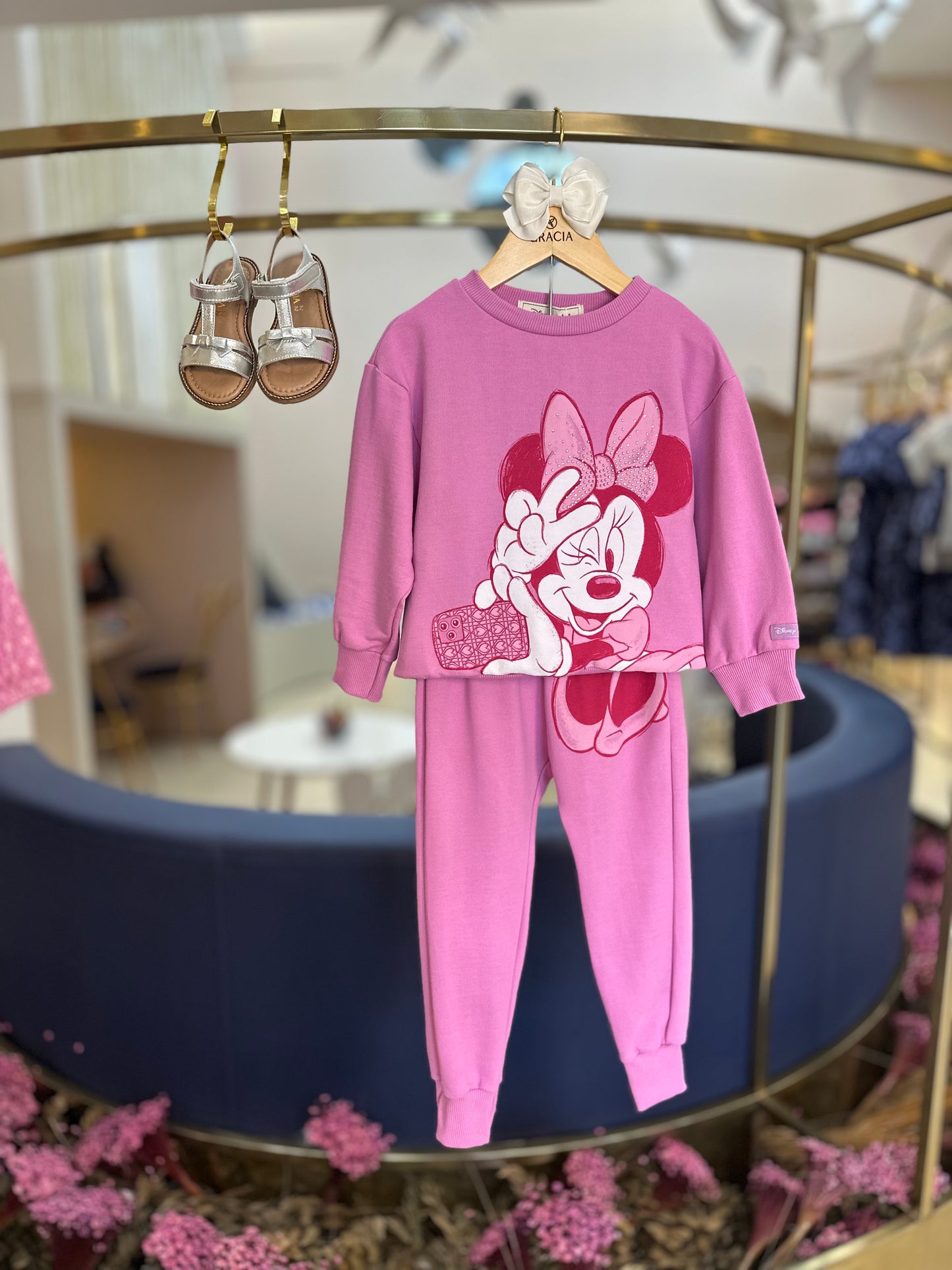 Conjunto Infantil Casaco e Calça Rock Rose - Animê