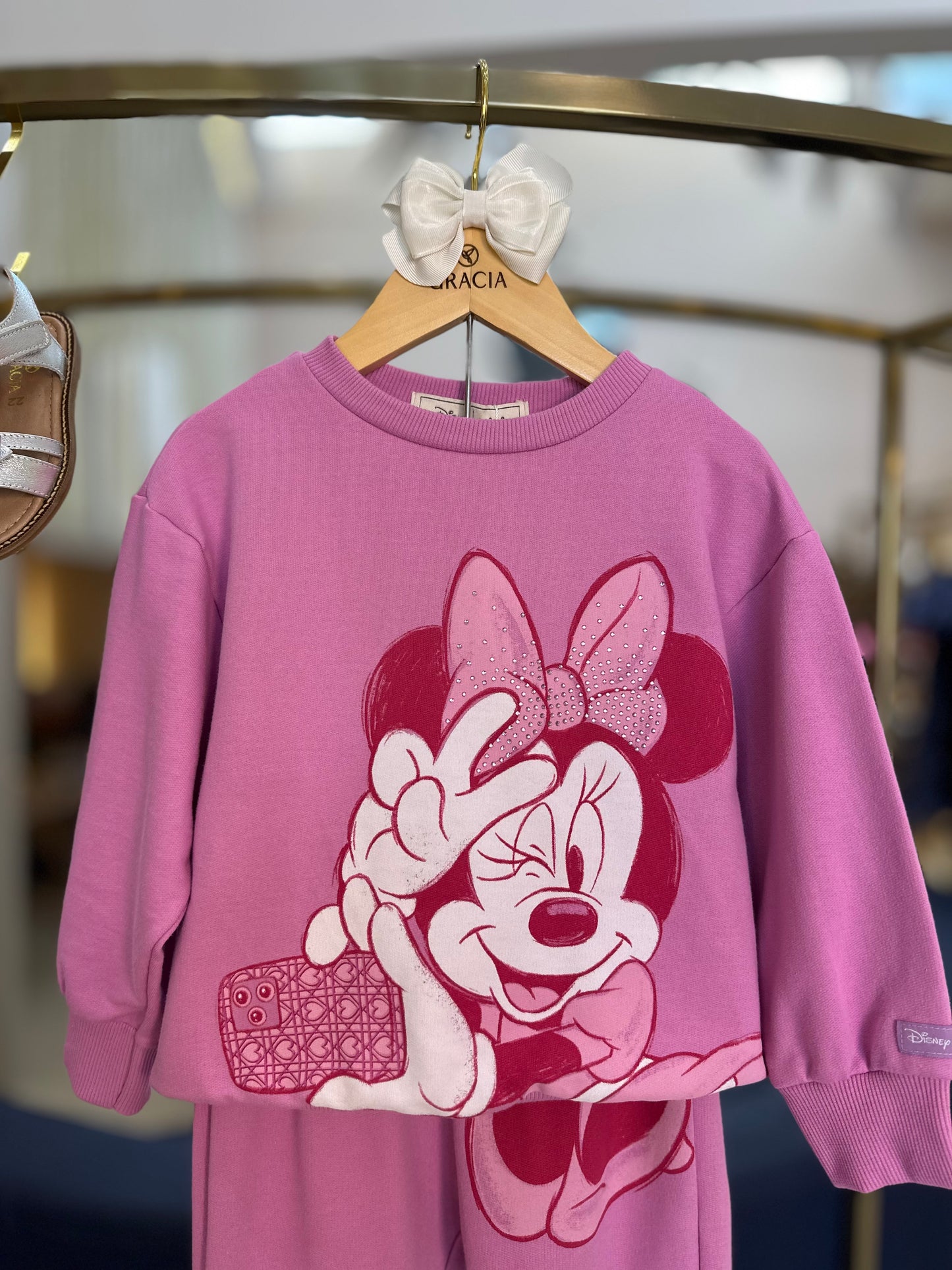 Conjunto Infantil Casaco e Calça Rock Rose - Animê