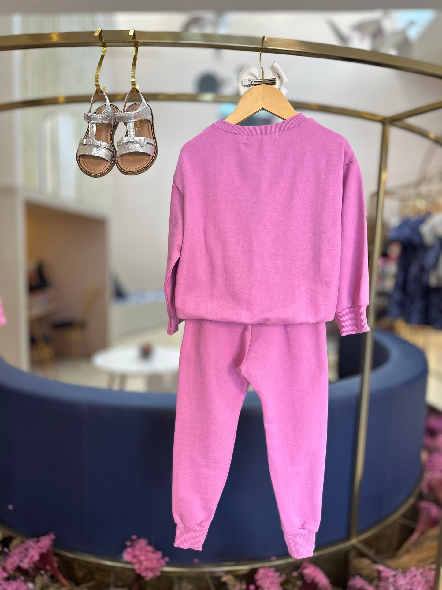 Conjunto Infantil Casaco e Calça Rock Rose - Animê