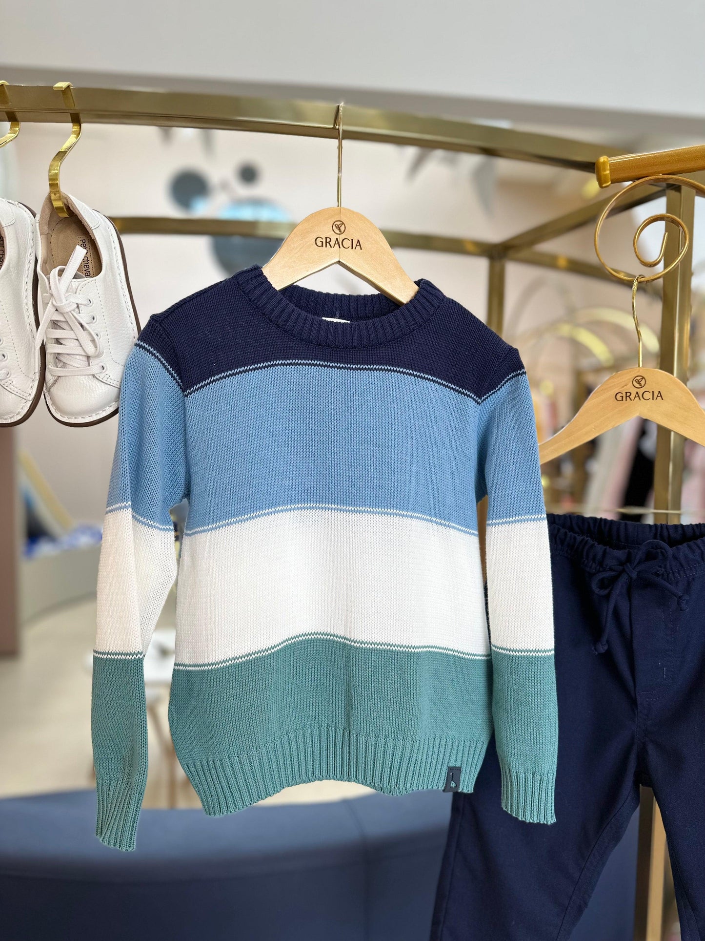 Suéter Tricot Color Beabá - Gracia